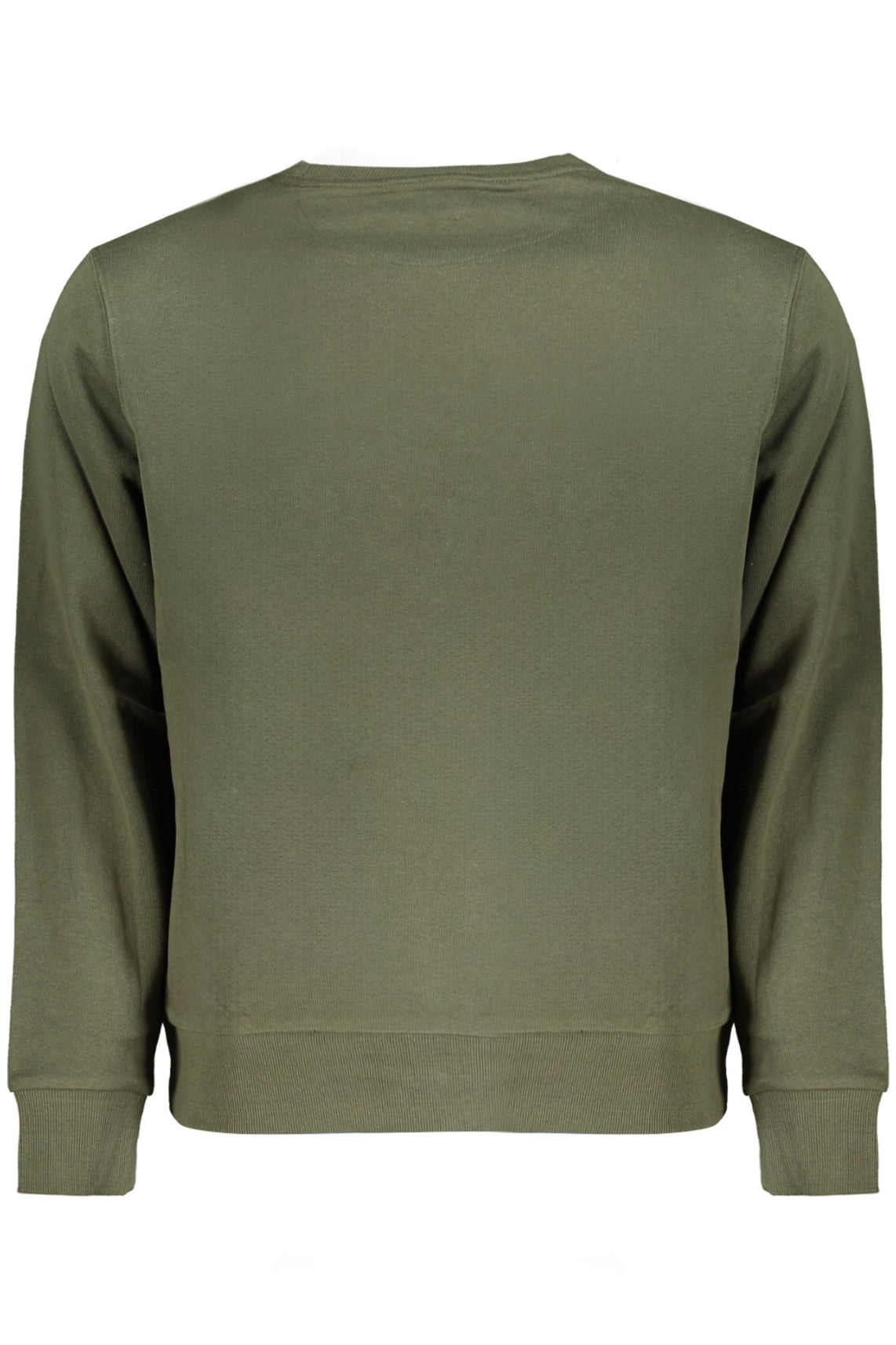 Men's zip-up sweatshirt green