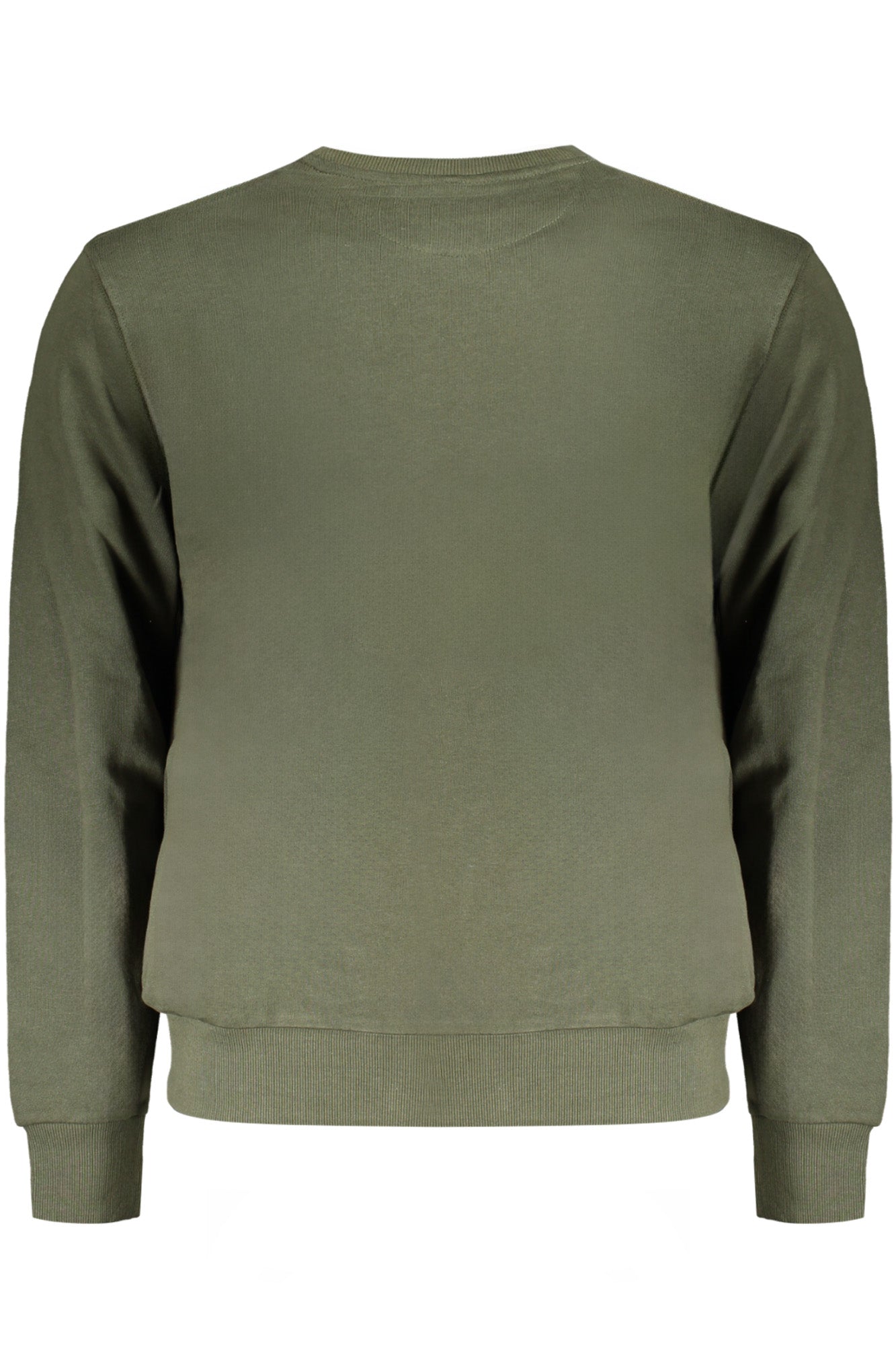 Men's zip-up sweatshirt green