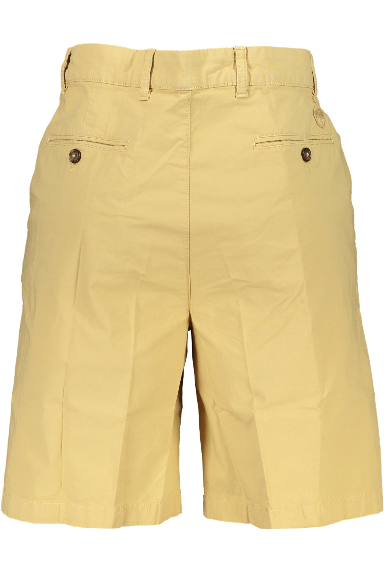 Beige men's bermuda pants