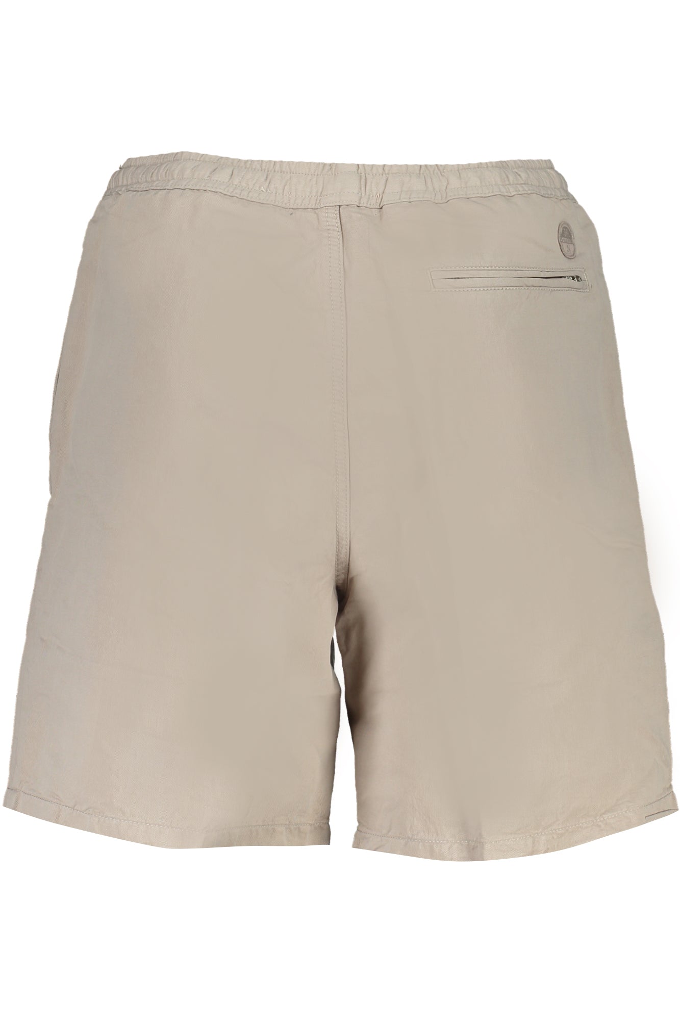 Beige men's bermuda pants