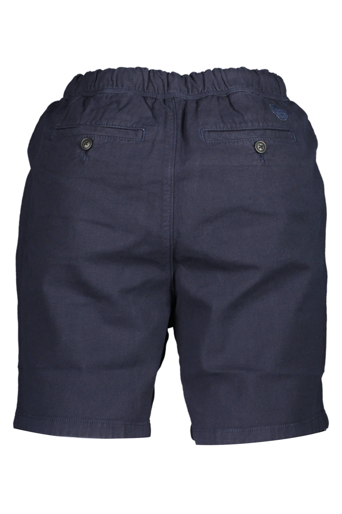 Man blue bermuda pants