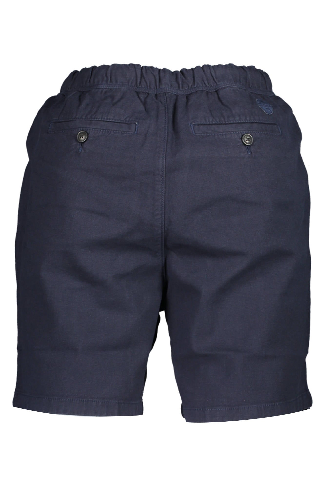 Man blue bermuda pants