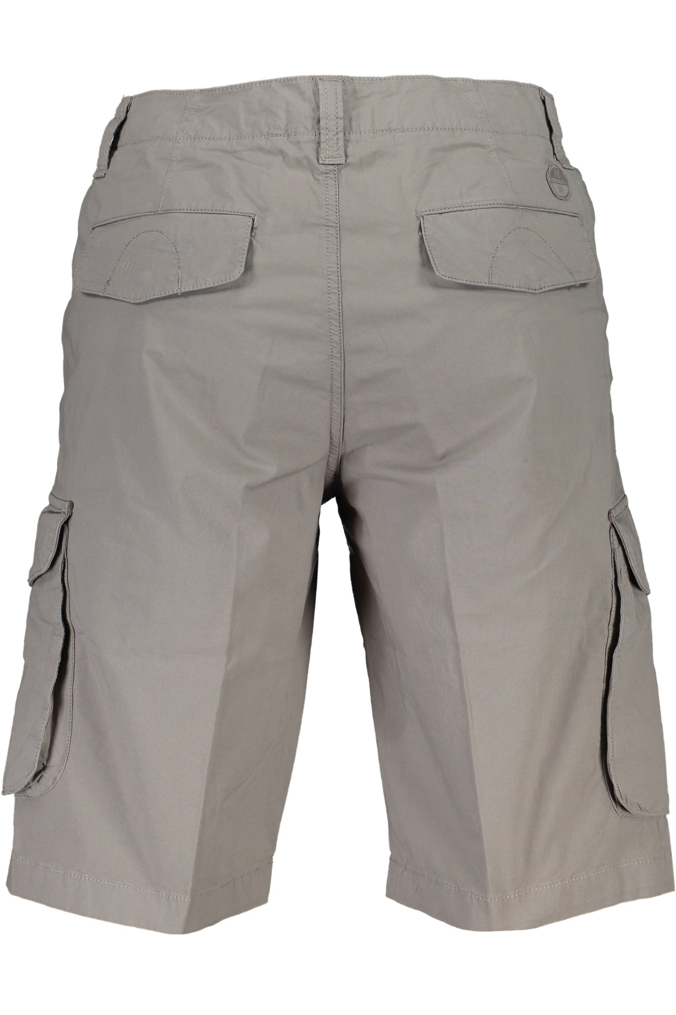 Men's gray bermuda pants