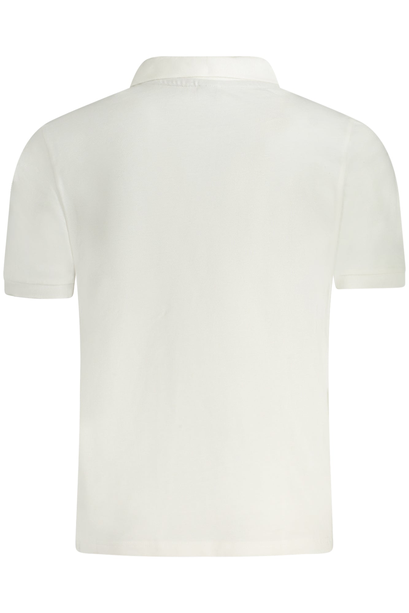 Men's short sleeve polo white