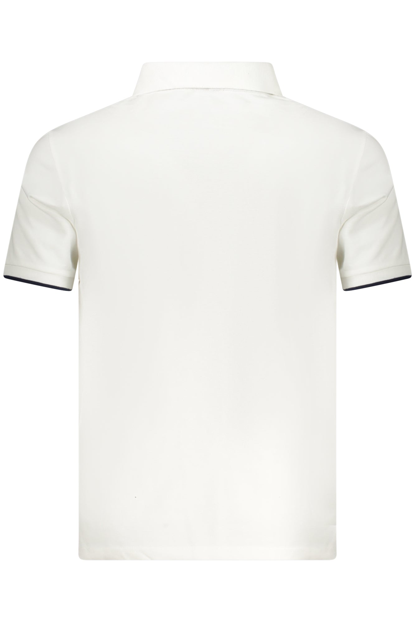 Men's short sleeve polo white