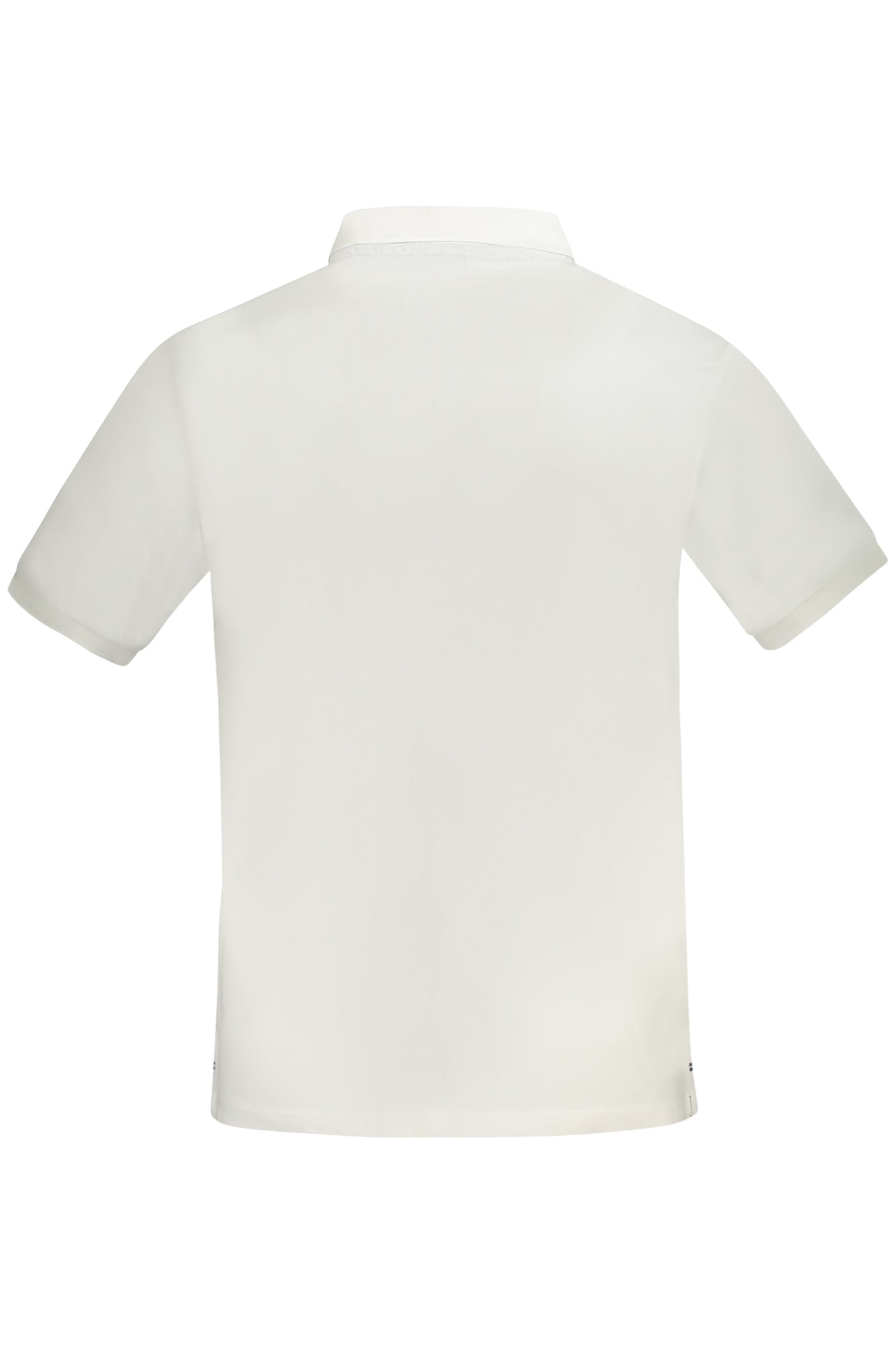 Men's short sleeve polo white