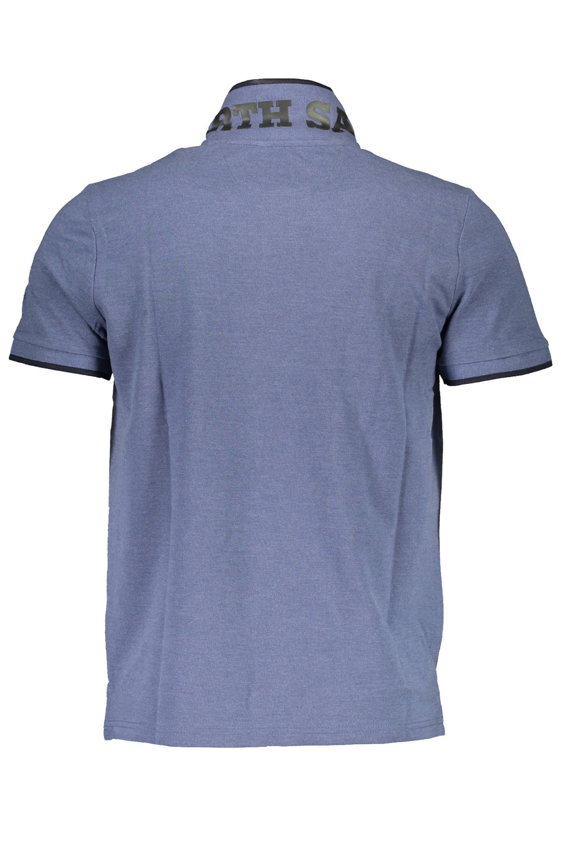 Polo short sleeve man blue