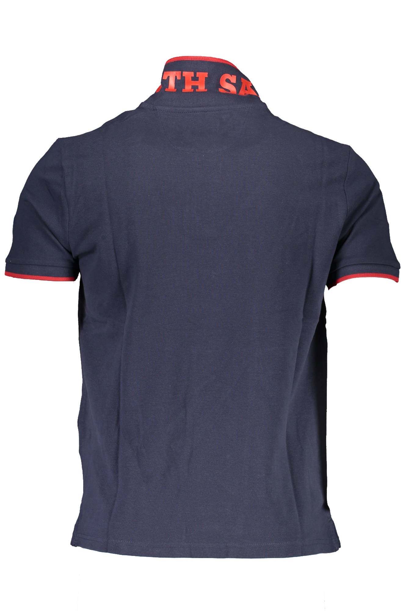 Polo short sleeve man blue