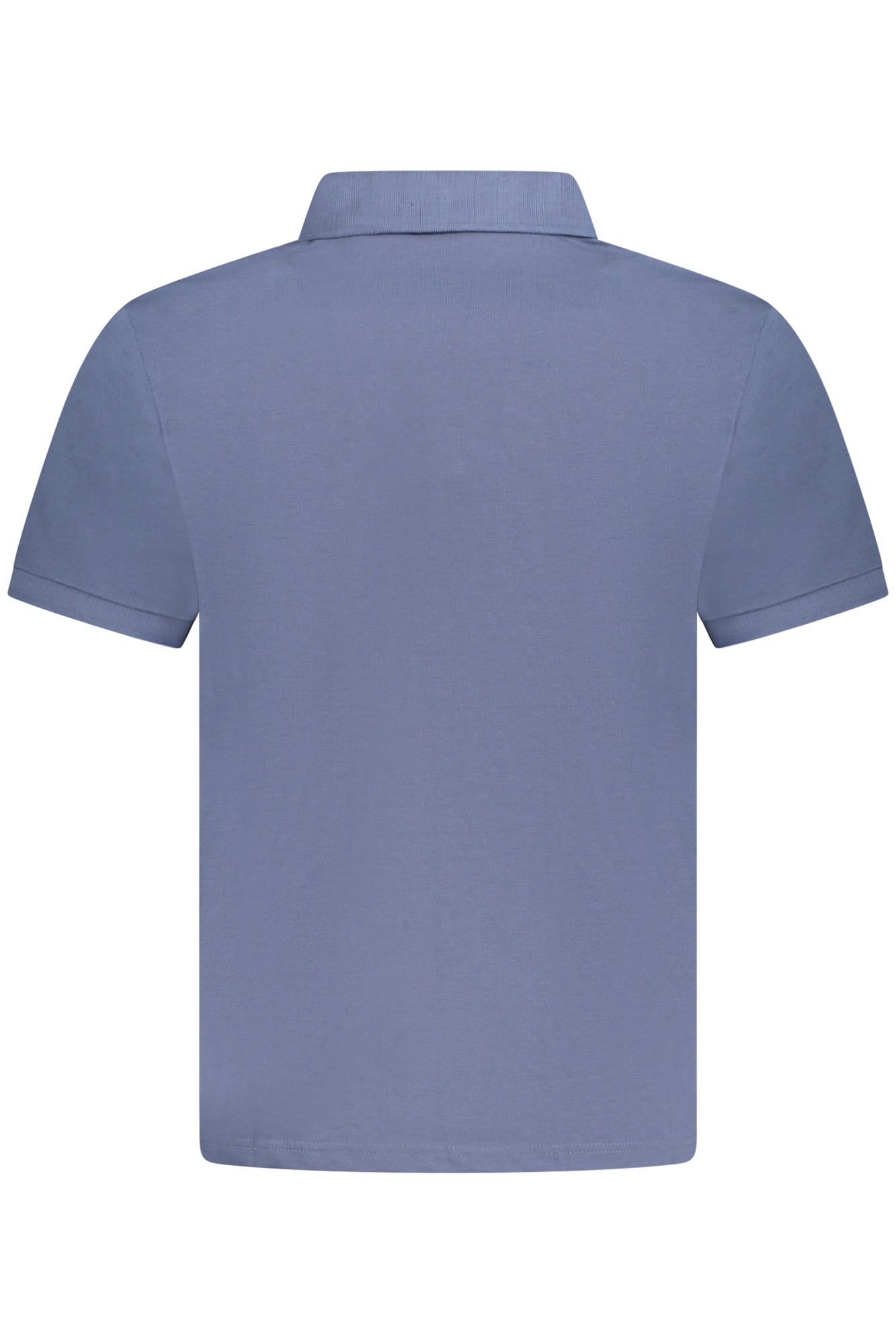 Men's short sleeve polo blue