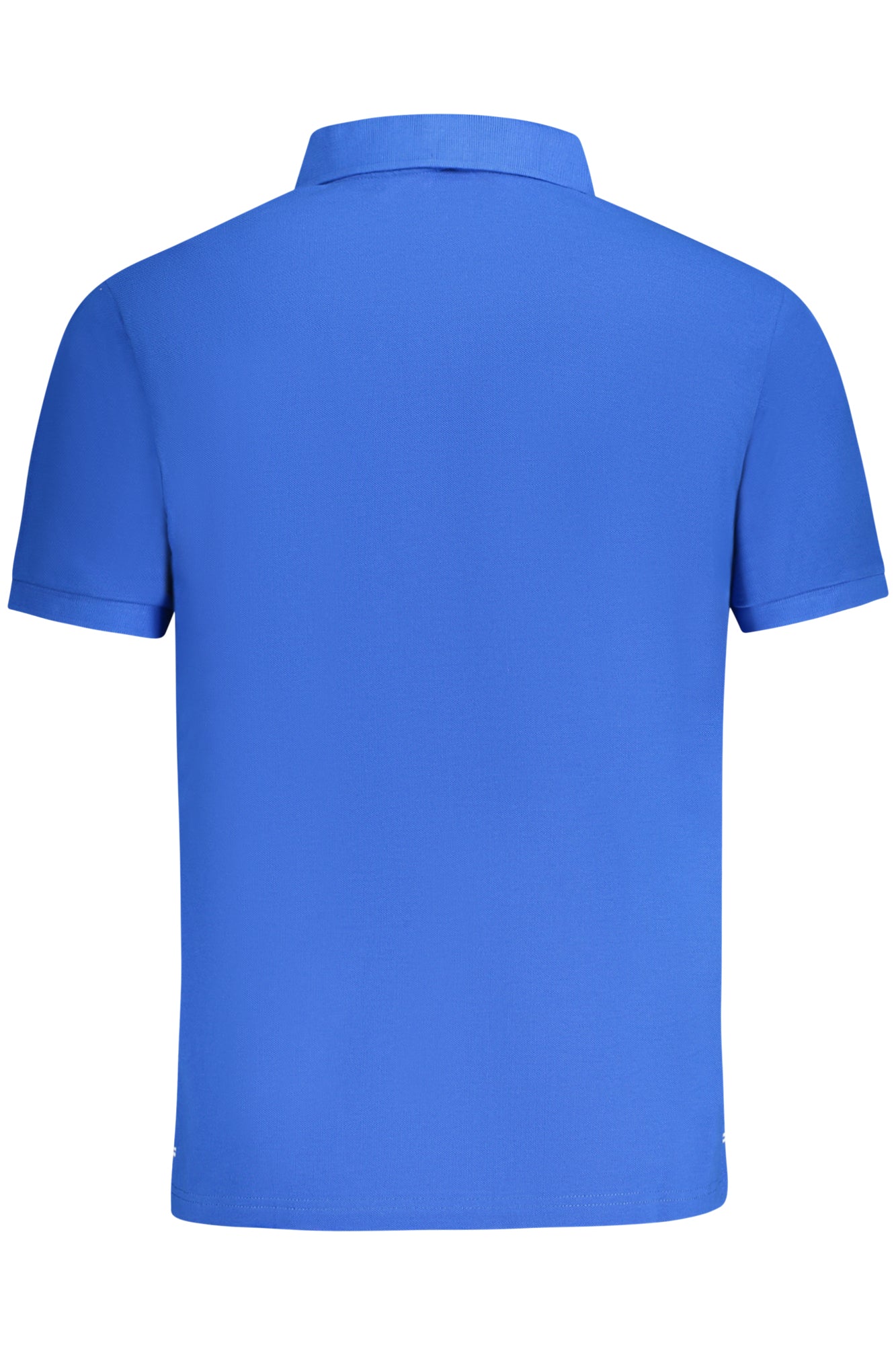 Men's short sleeve polo blue