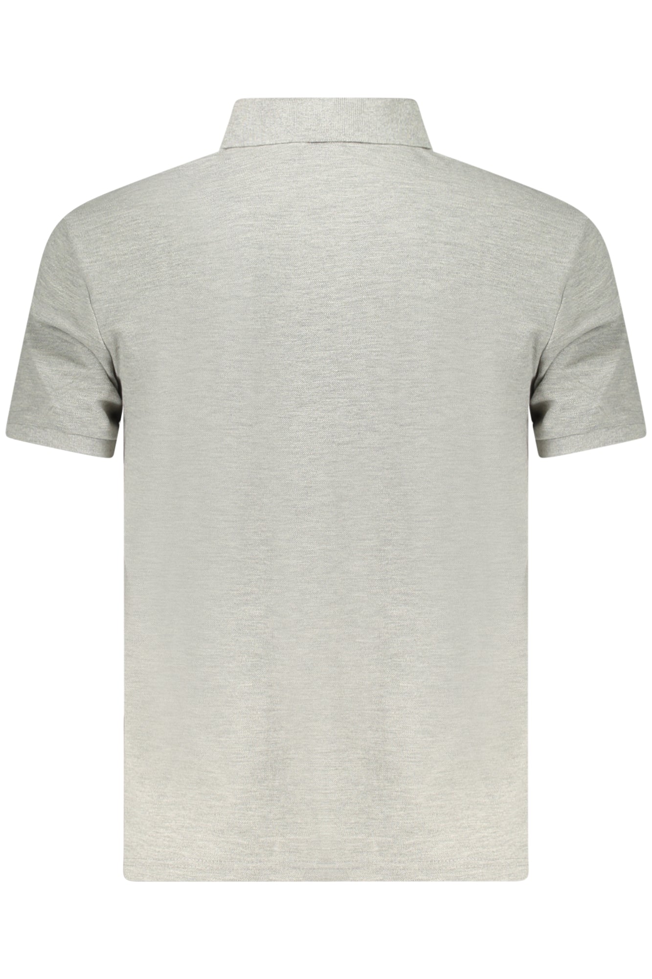 Men's short sleeve polo grey