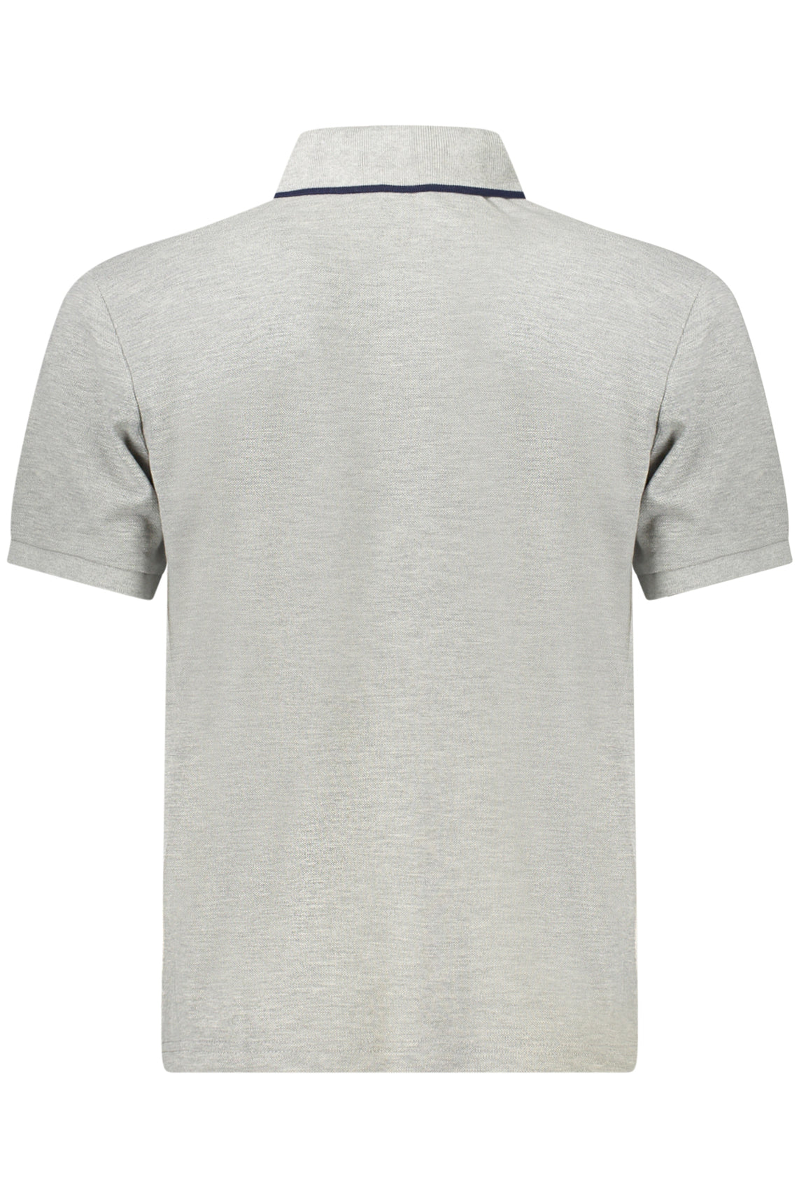 Men's short sleeve polo grey