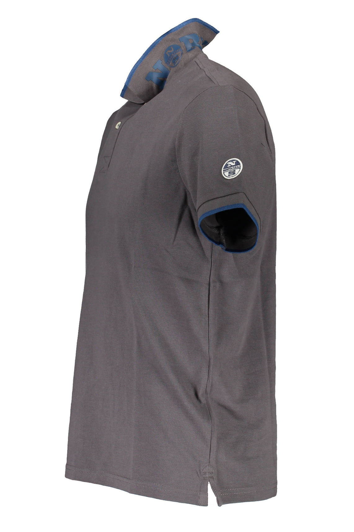 Polo short sleeve man gray