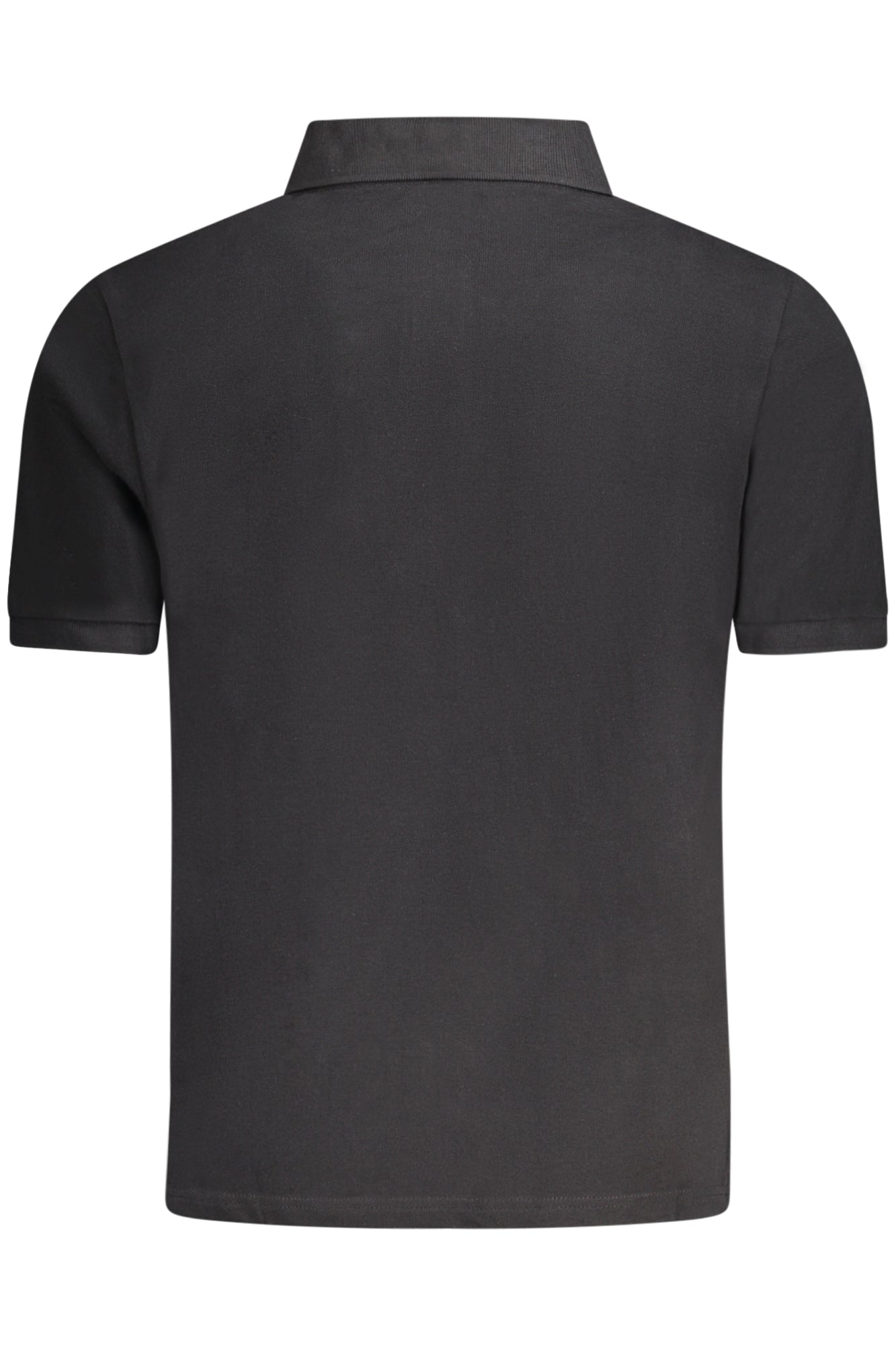 Men's short sleeve polo black