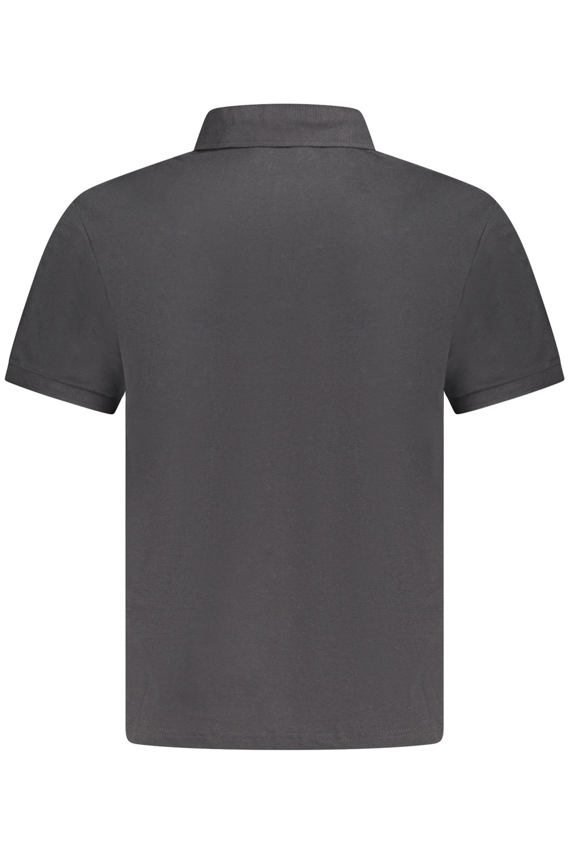 Men's short sleeve polo black
