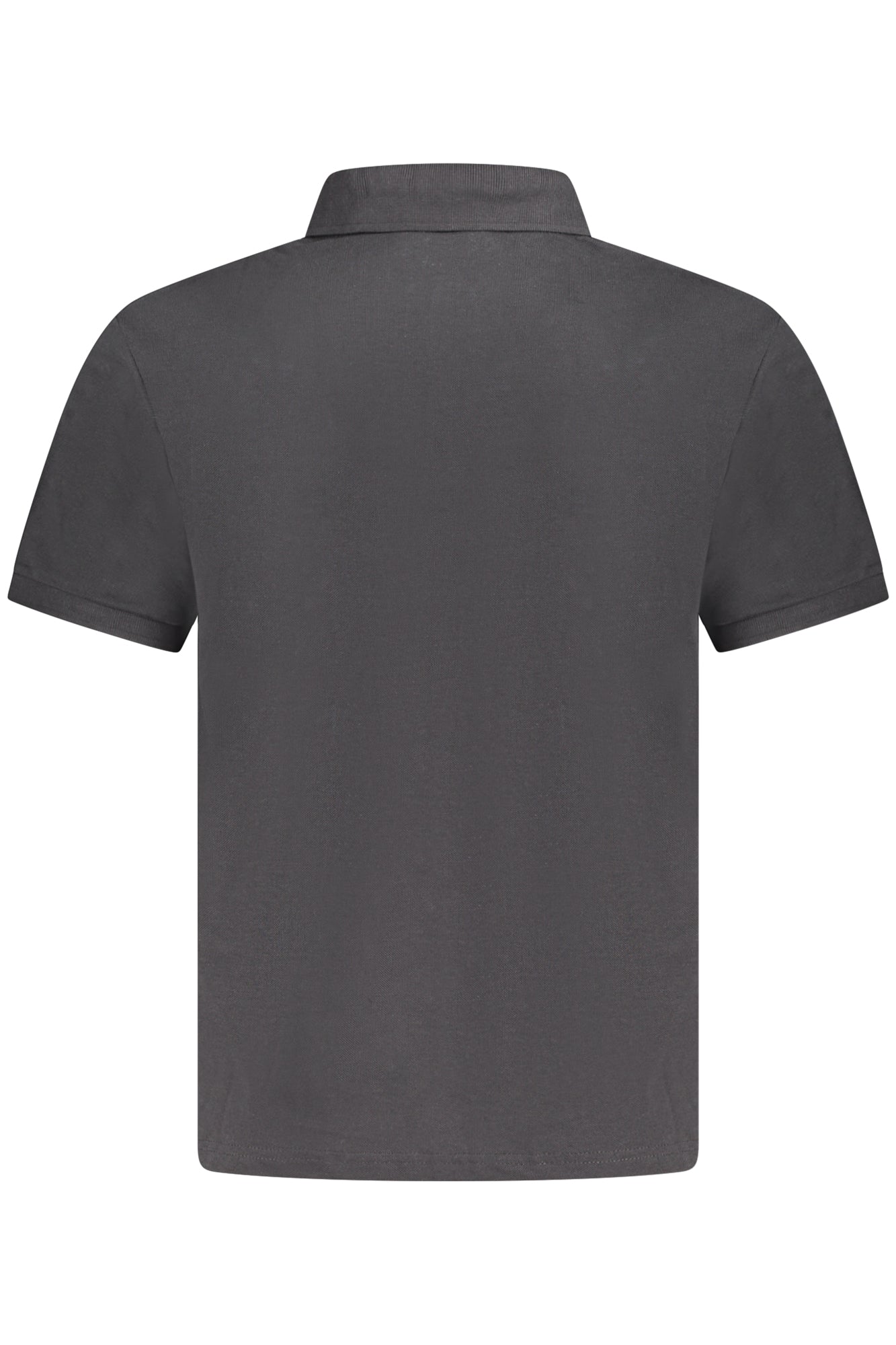 Men's short sleeve polo black