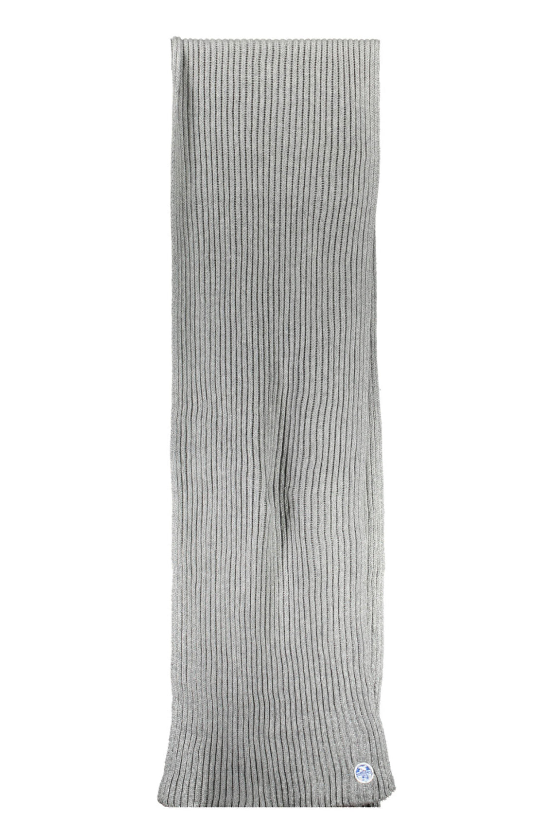 Gray man scarf