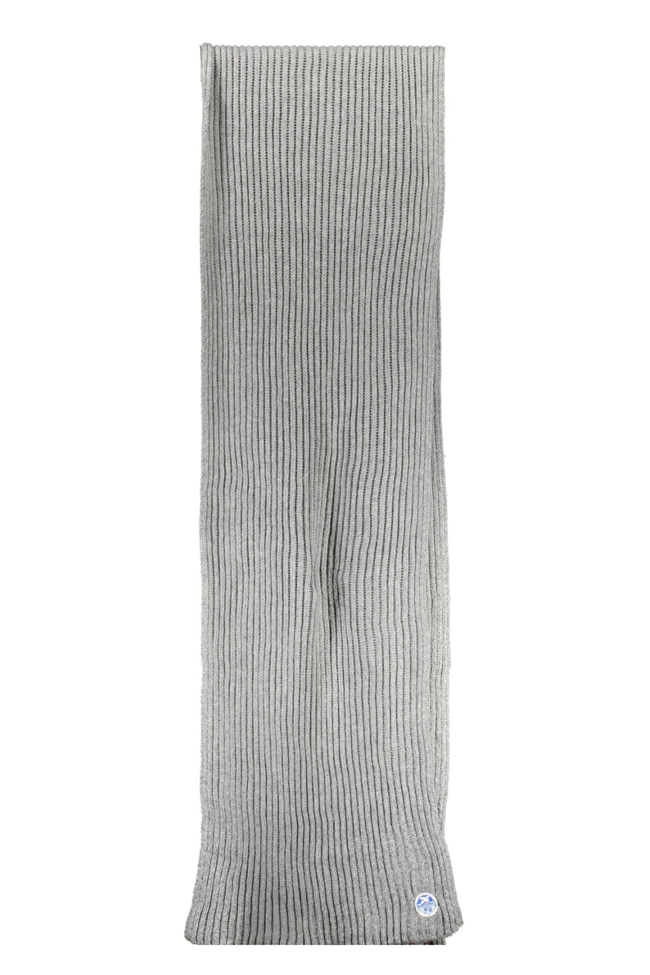 Gray man scarf