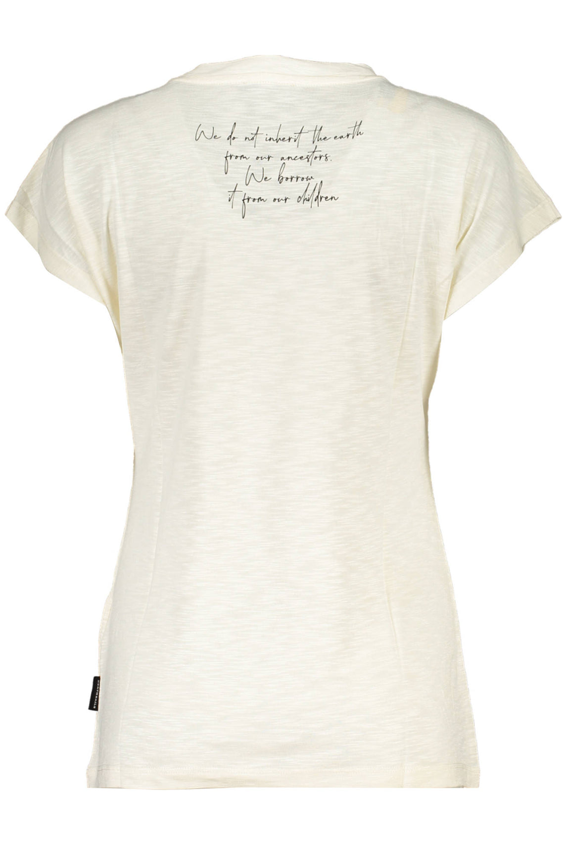 Women's short sleeve t-shirt white