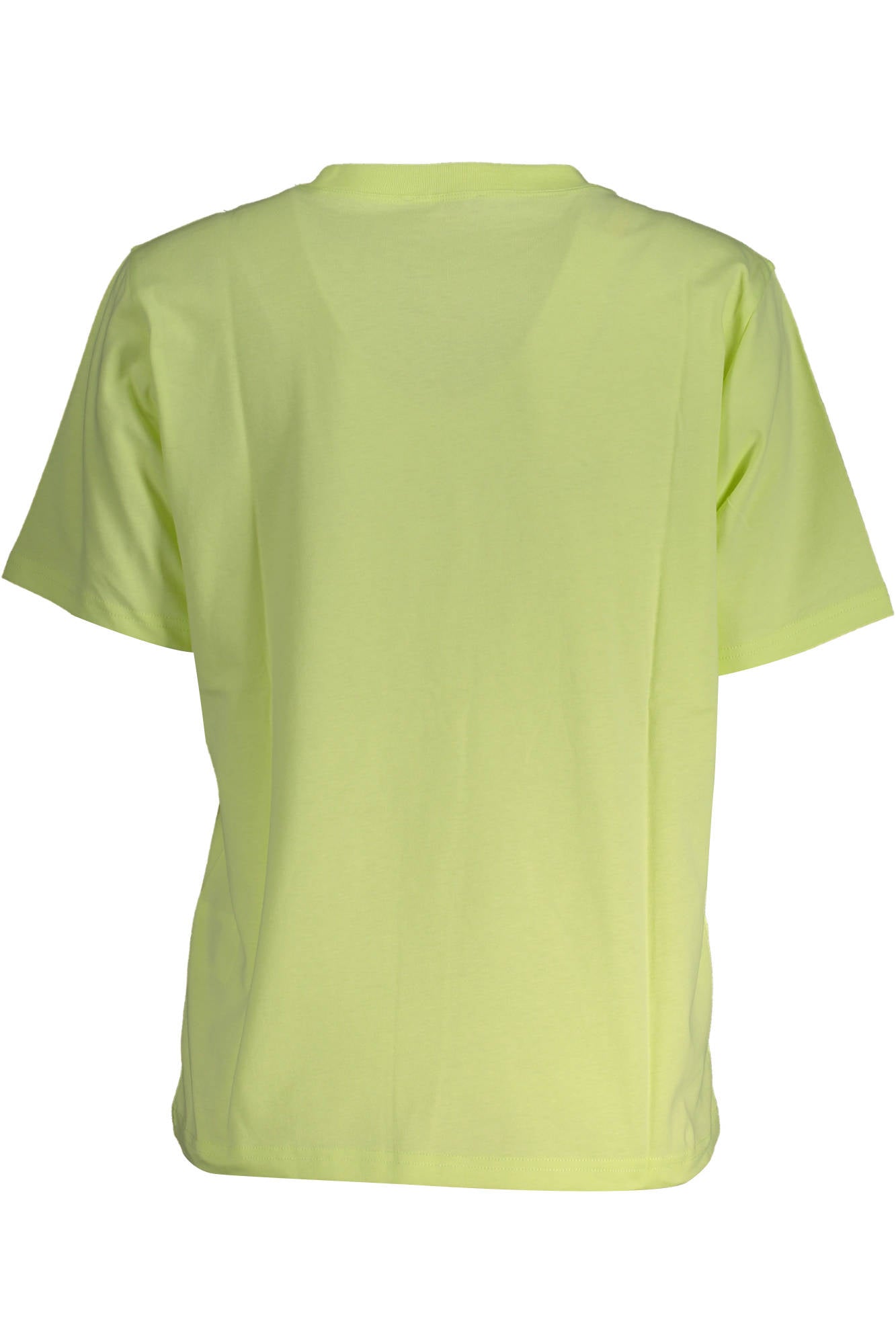 Yellow women's short sleeve t-shirt