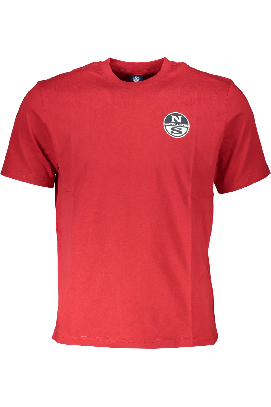 NORTH SAILS NORTH SAILS MEN'S SHORT SLEEVED T-SHIRT GRAY - Rosso