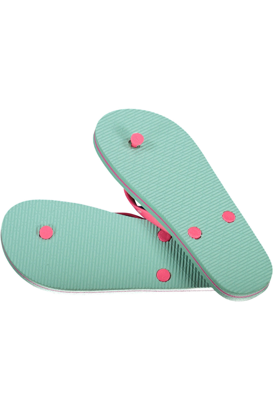 Light blue women's slipper shoes