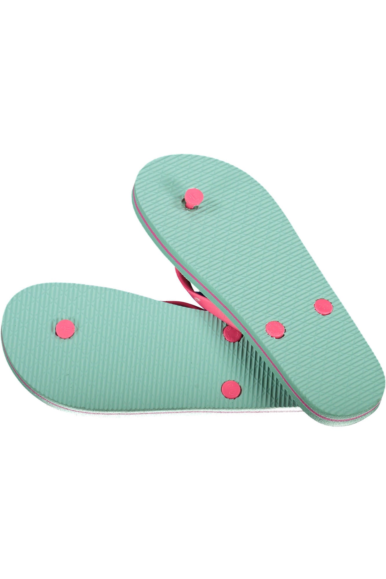 Light blue women's slipper shoes