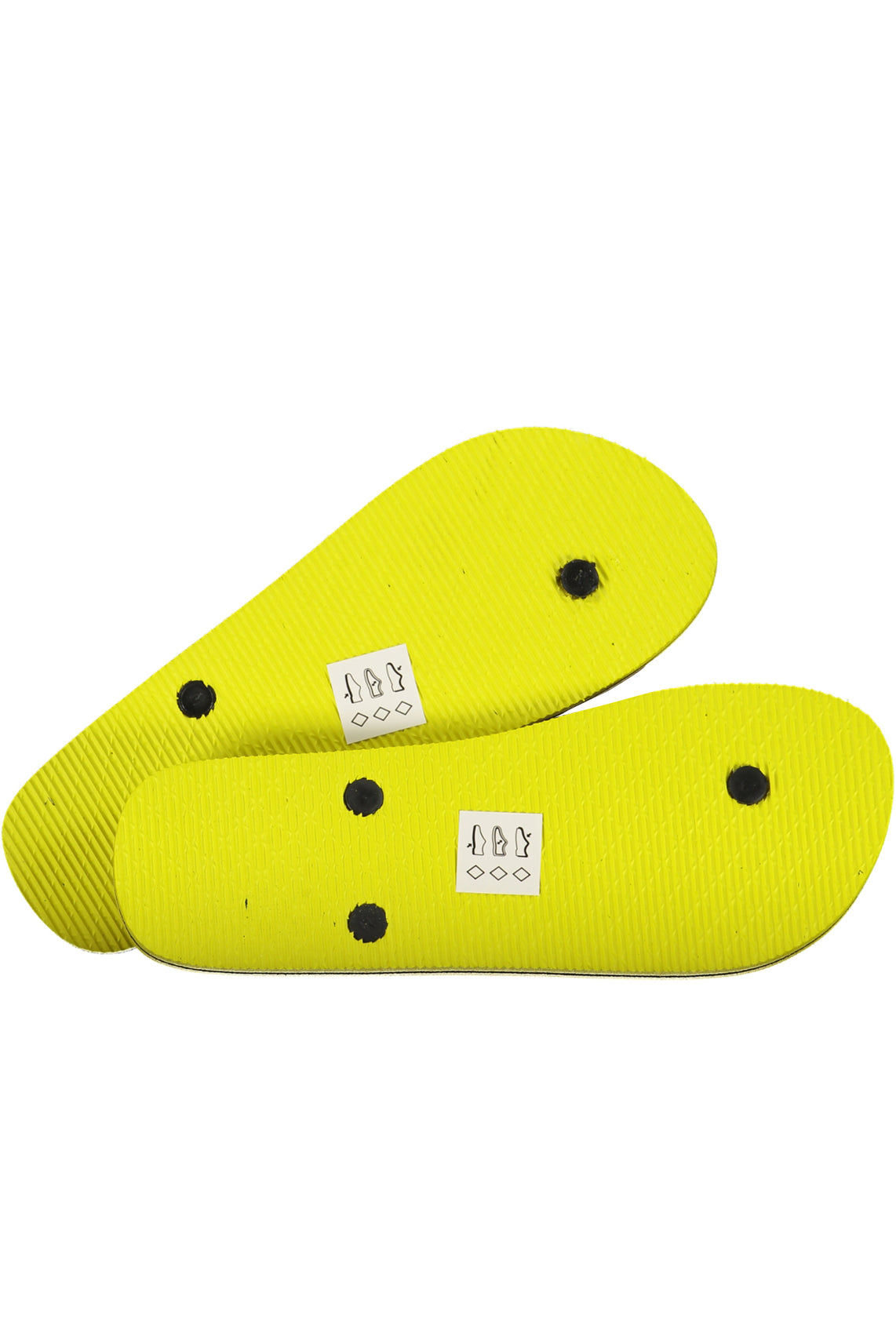Yellow men's slippers