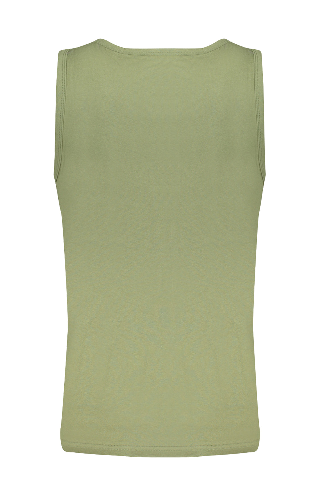 Green men's tank top