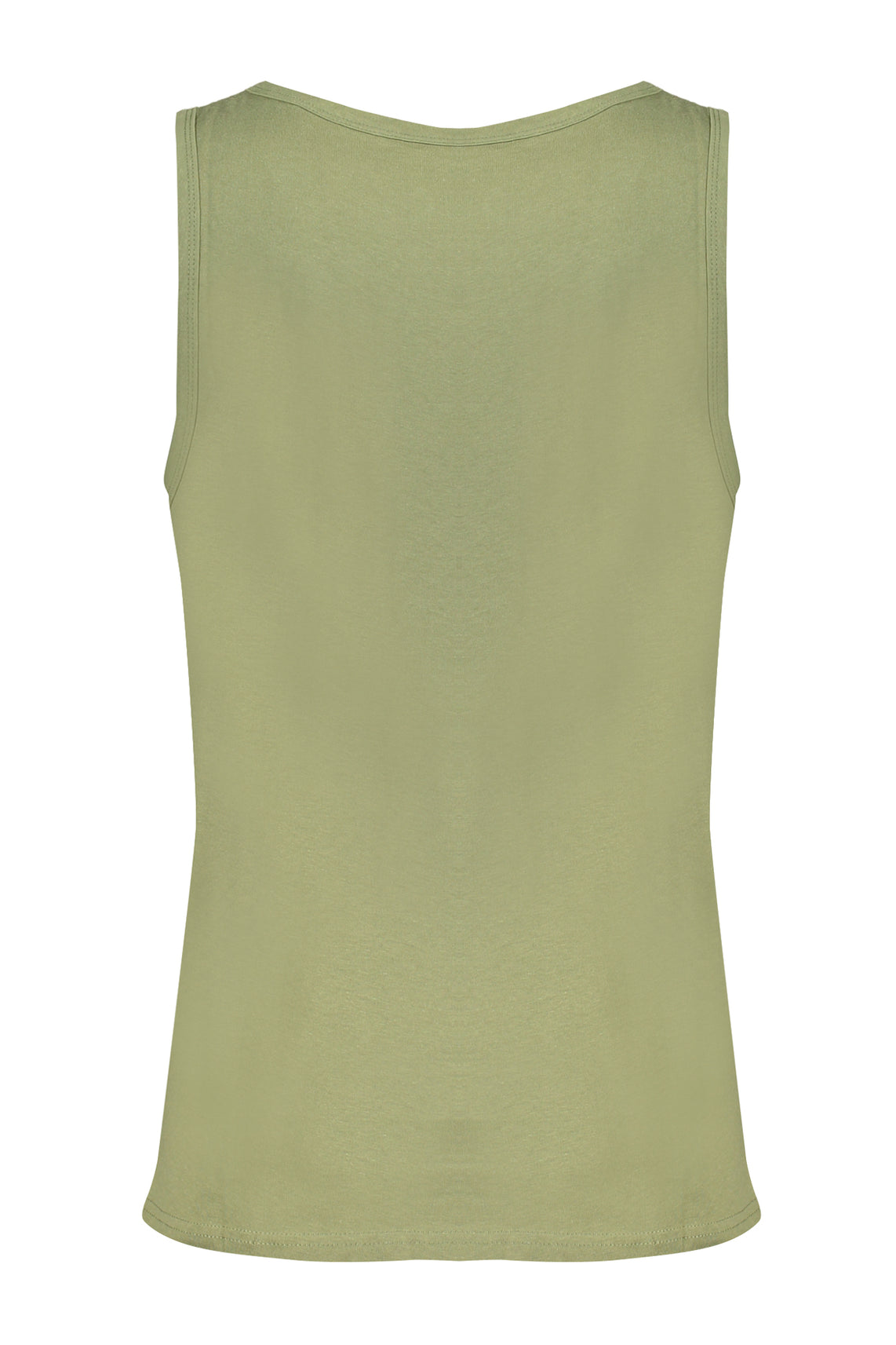 Green men's tank top