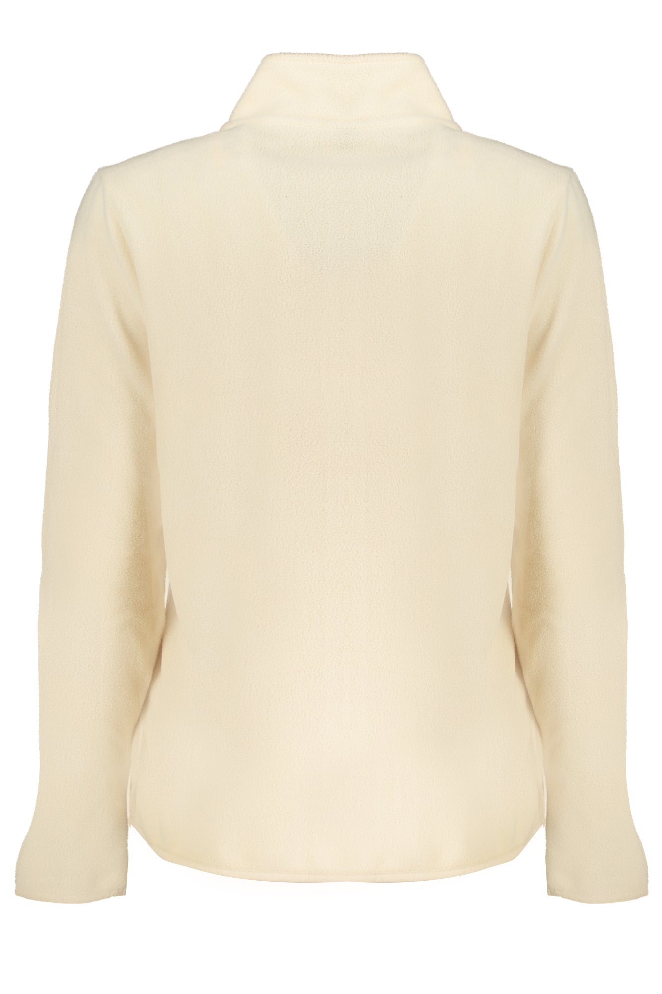 Women's zip-up sweatshirt beige