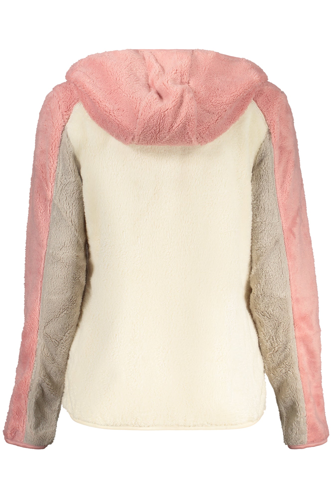NORWAY 1963 NORWAY 1963 WOMEN'S PINK ZIP-UP SWEATSHIRT - Bianco