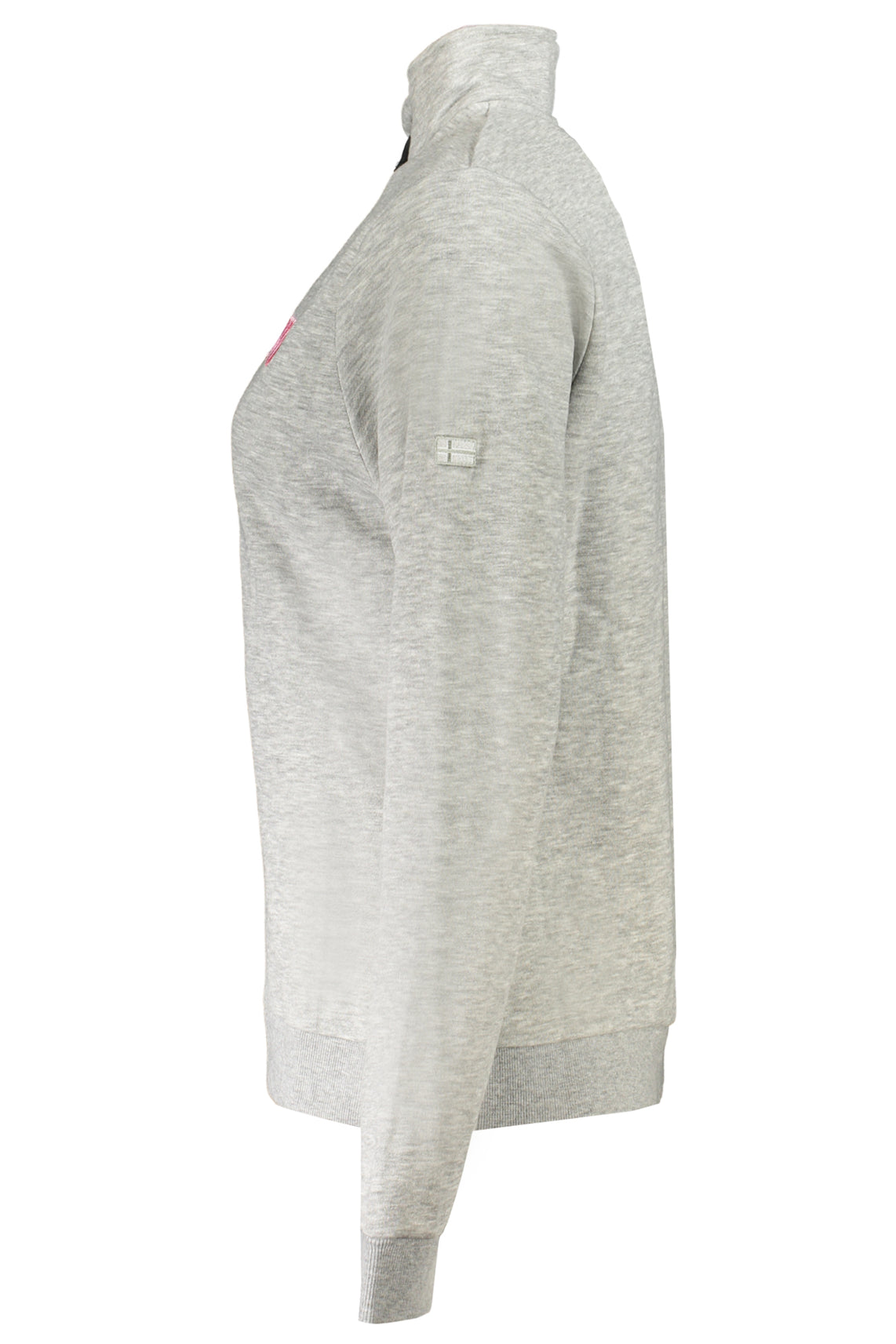 Women's zip-up sweatshirt grey