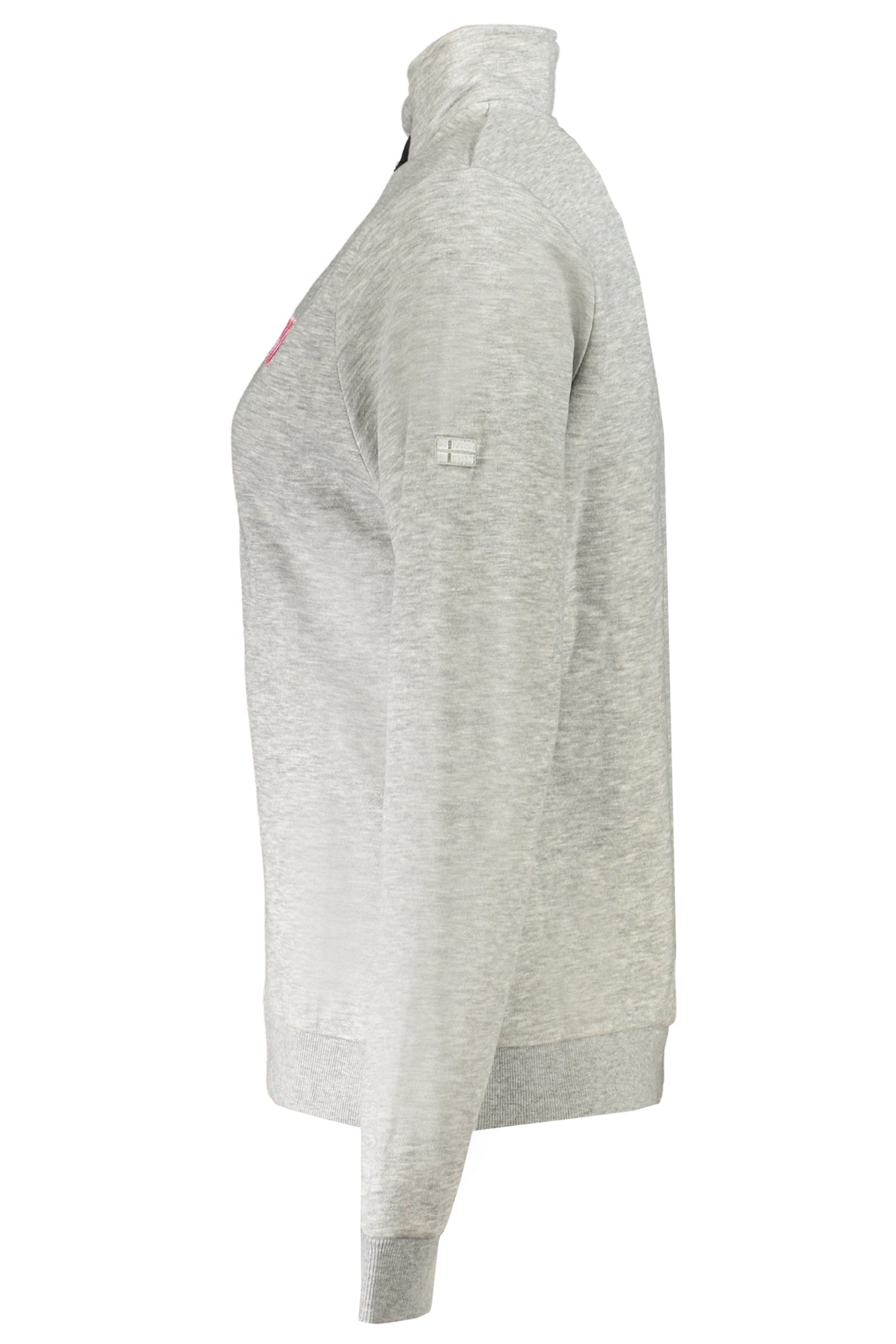 Women's zip-up sweatshirt grey