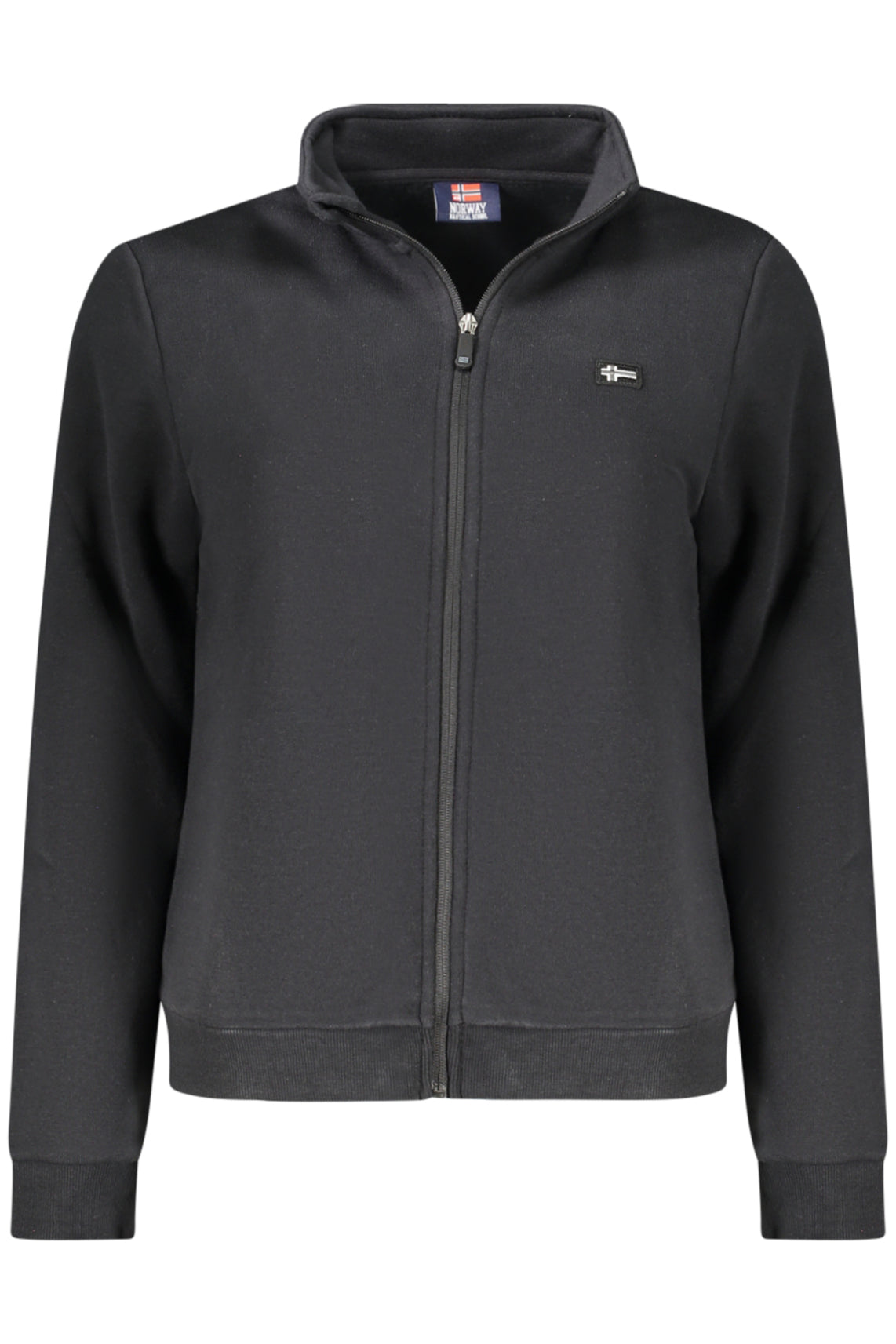 NORWAY 1963 NORWAY 1963 WOMEN'S BEIGE ZIP-UP SWEATSHIRT - Nero