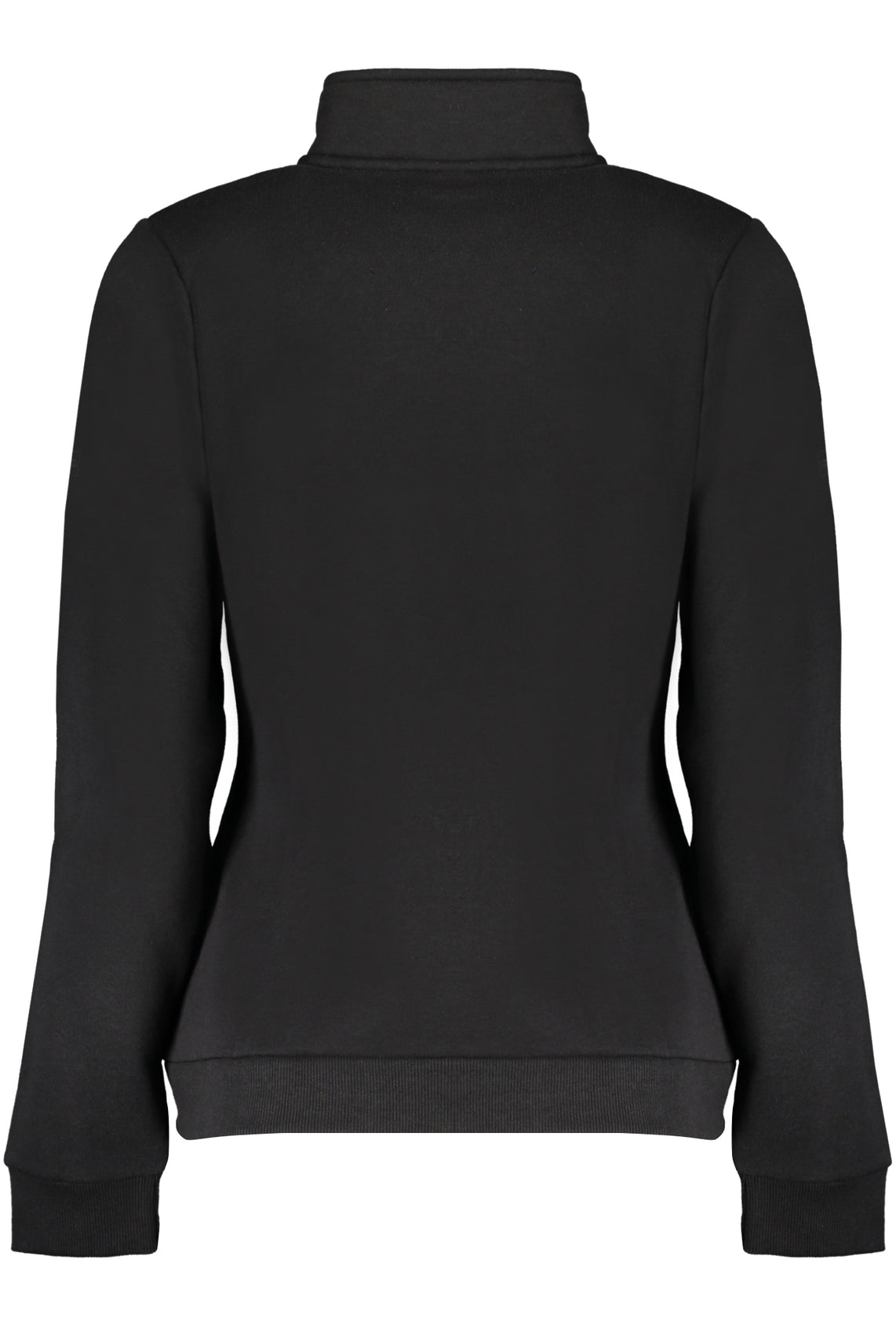 Women's zip-up sweatshirt black