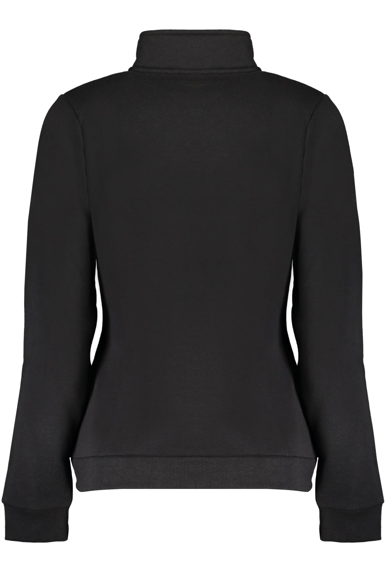 Women's zip-up sweatshirt black