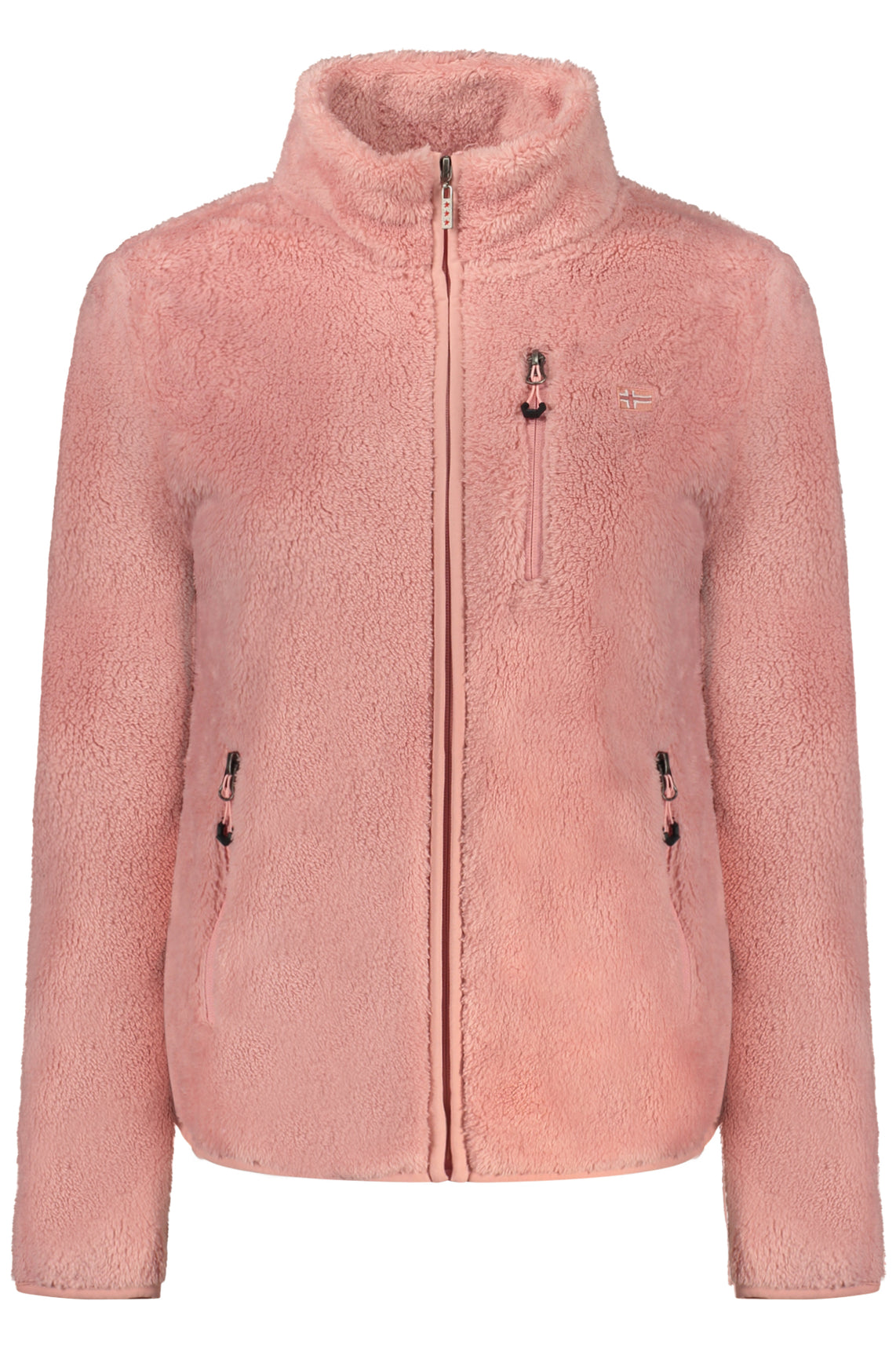 NORWAY 1963 NORWAY 1963 WOMEN'S BLACK ZIP-UP SWEATSHIRT - Rosa