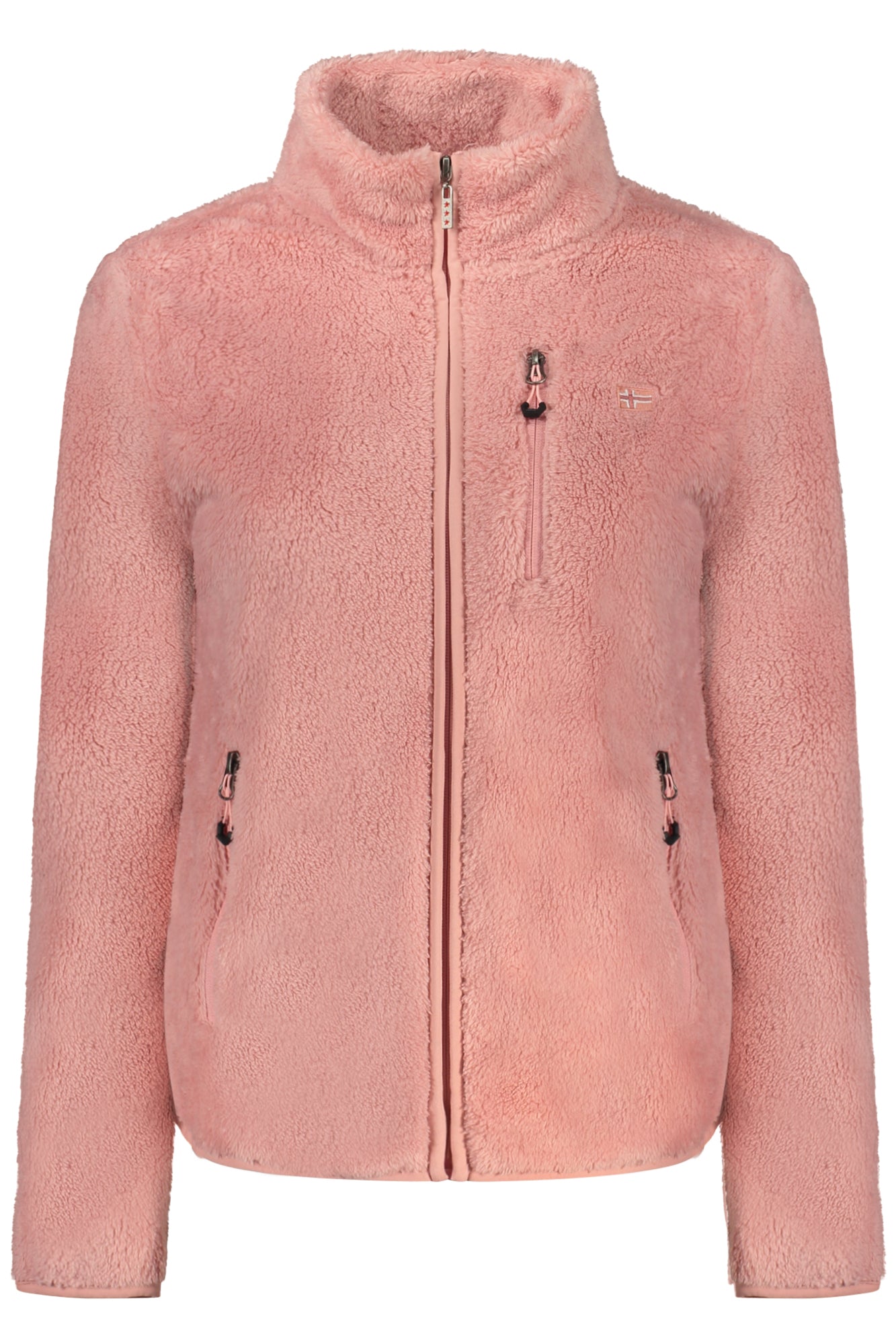 NORWAY 1963 NORWAY 1963 WOMEN'S BLACK ZIP-UP SWEATSHIRT - Rosa