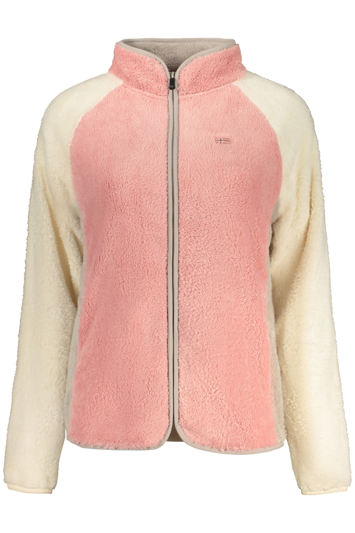 NORWAY 1963 NORWAY 1963 WOMEN'S BEIGE ZIP-UP SWEATSHIRT - Rosa