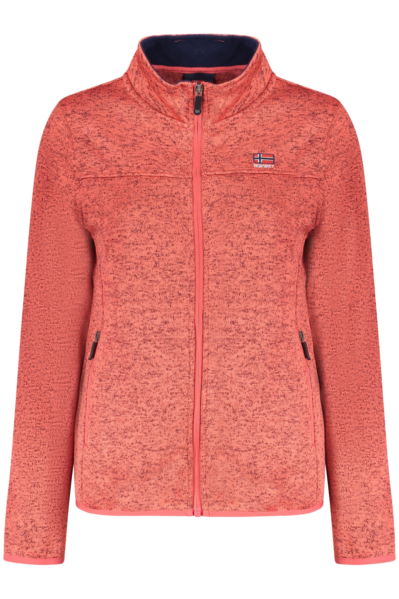 NORWAY 1963 NORWAY 1963 WOMEN'S PURPLE ZIP-UP SWEATSHIRT - Rosa