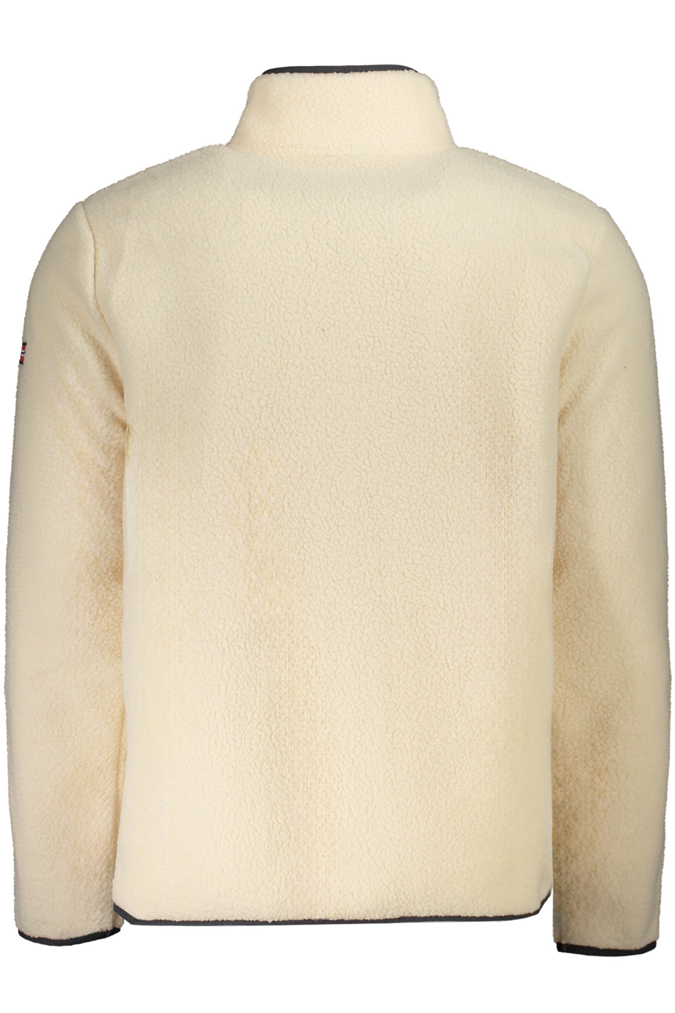 Men's zip-up sweatshirt beige