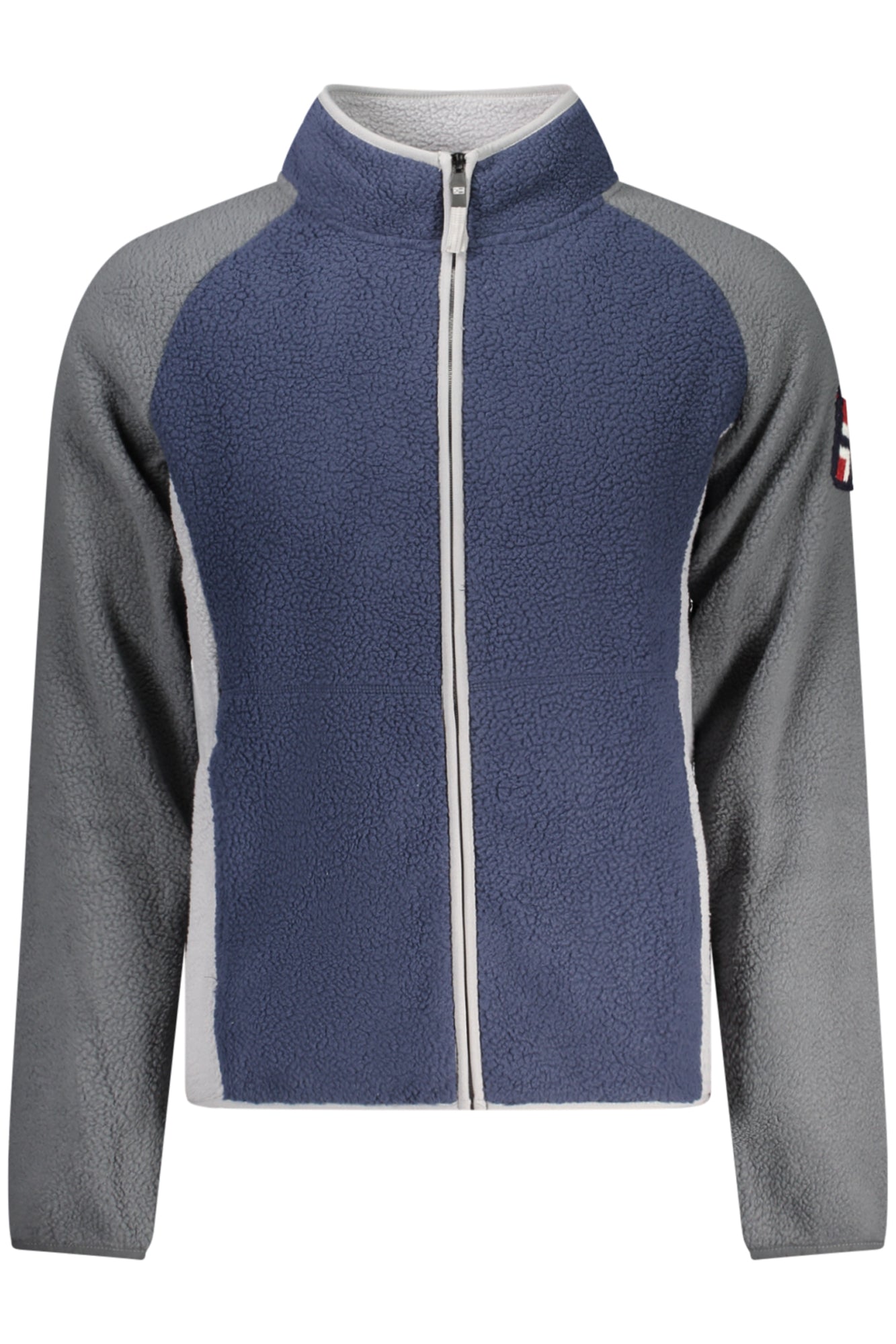 NORWAY 1963 NORWAY 1963 MEN'S BEIGE ZIP-UP SWEATSHIRT - Blu