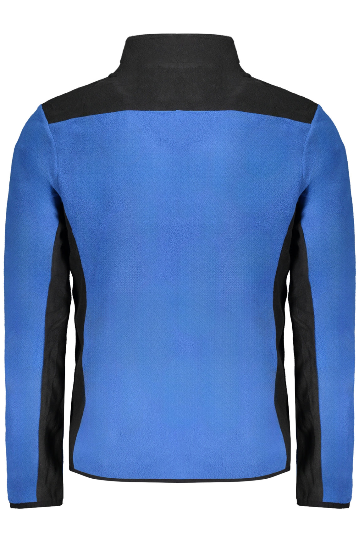 Men's blue zip-up sweatshirt