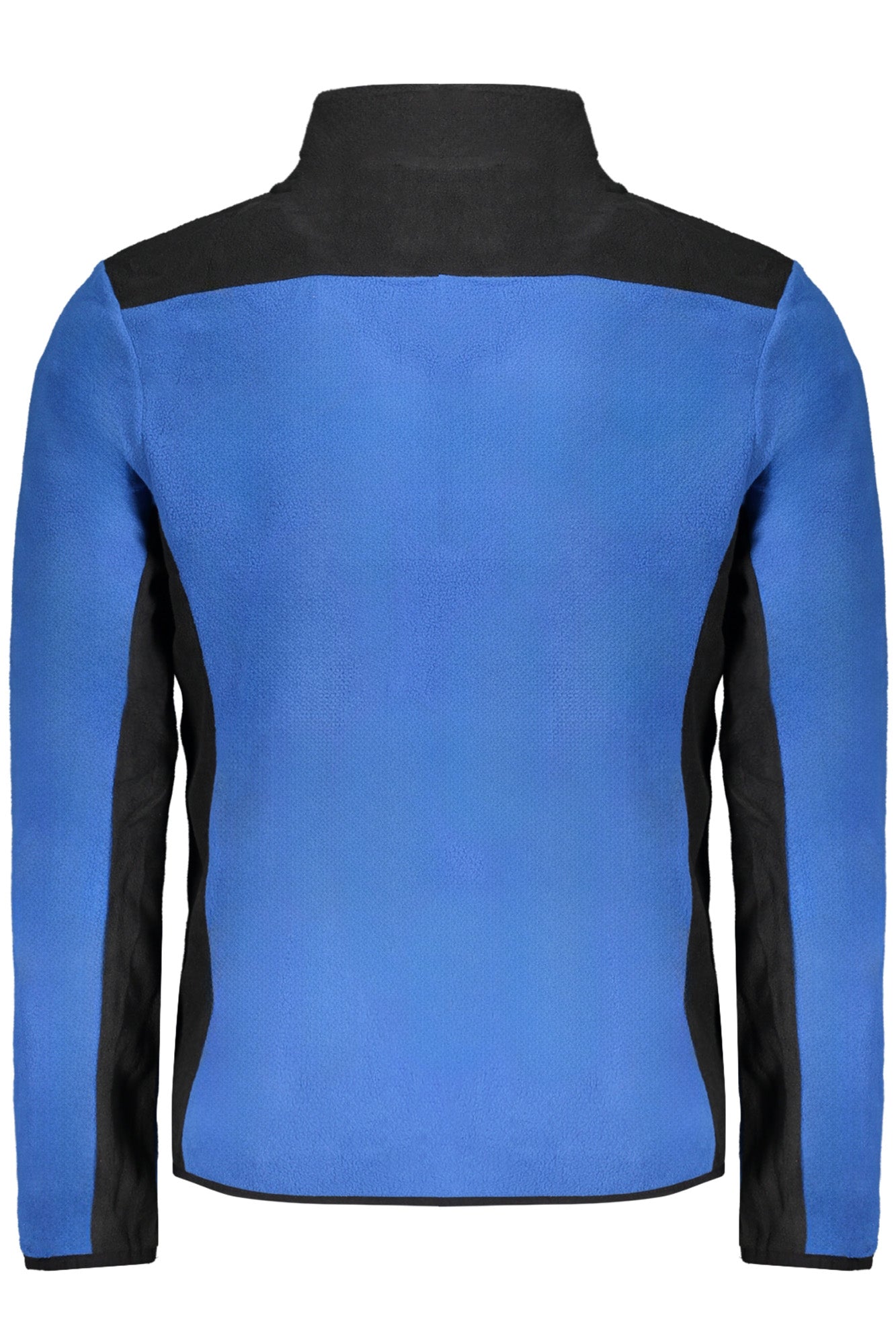 Men's blue zip-up sweatshirt