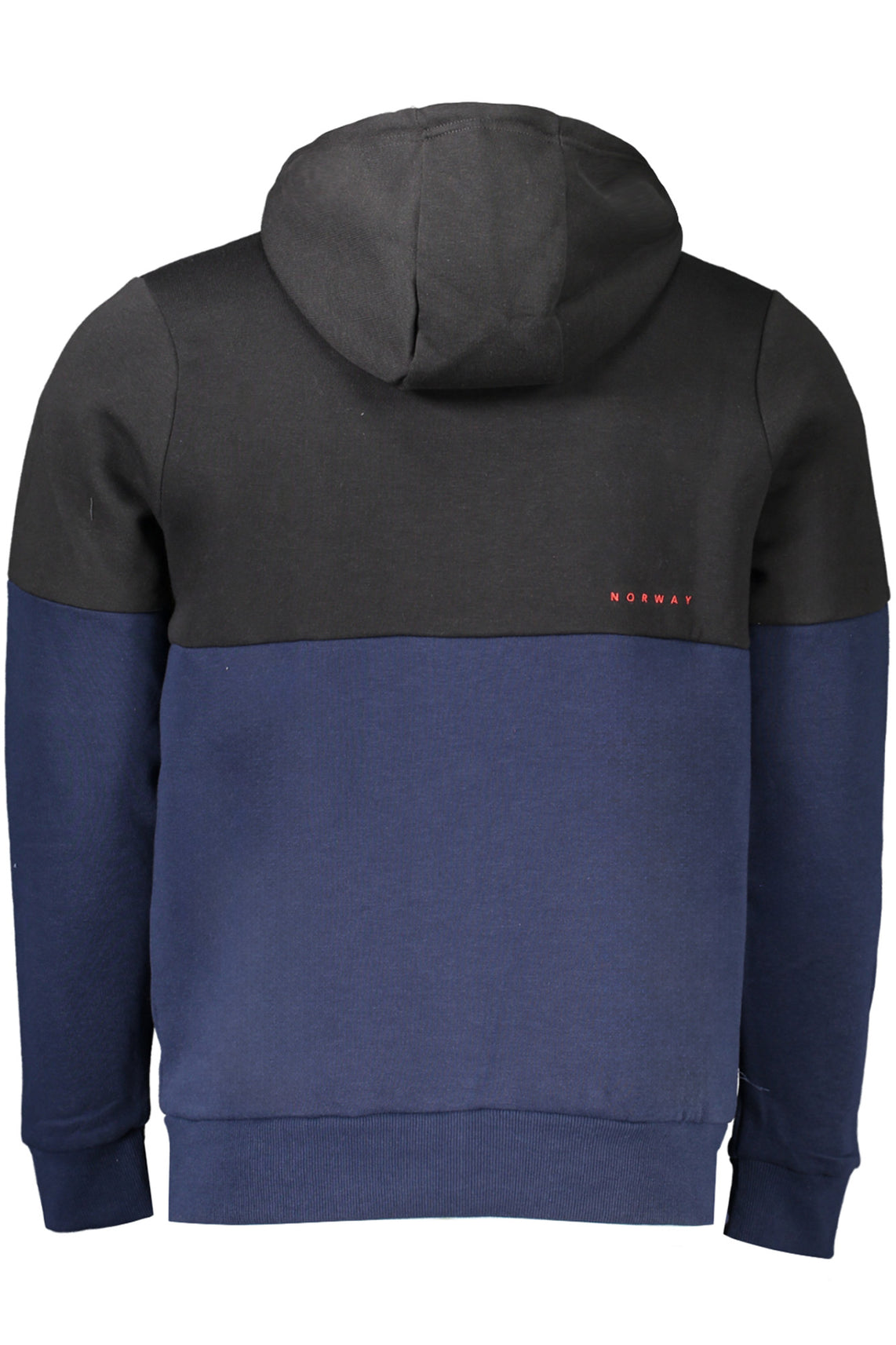 Men's blue zip-up sweatshirt