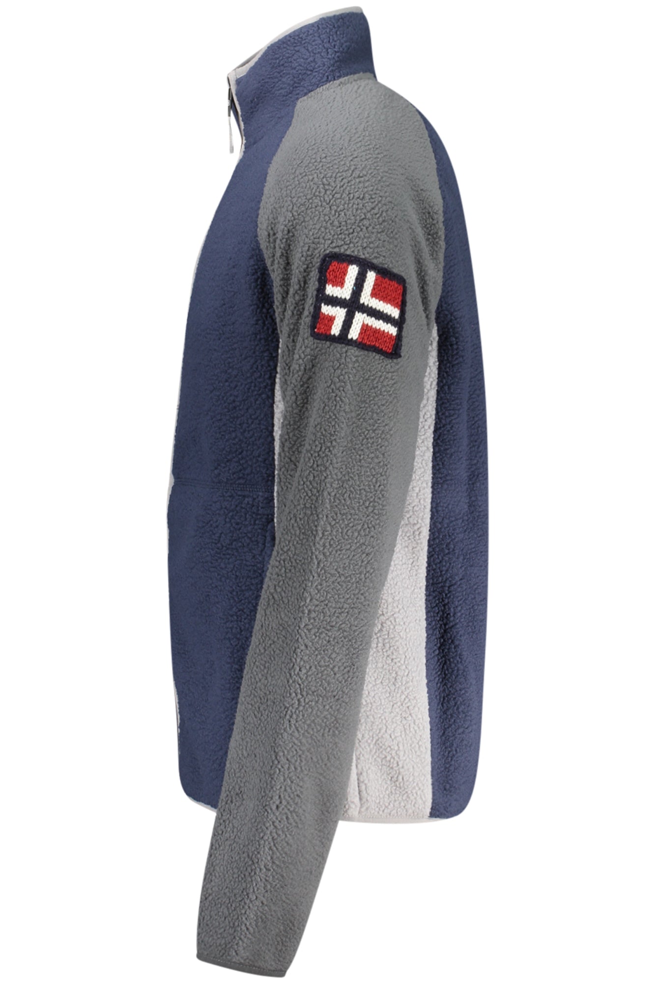 NORWAY 1963 NORWAY 1963 MEN'S BEIGE ZIP-UP SWEATSHIRT - Blu