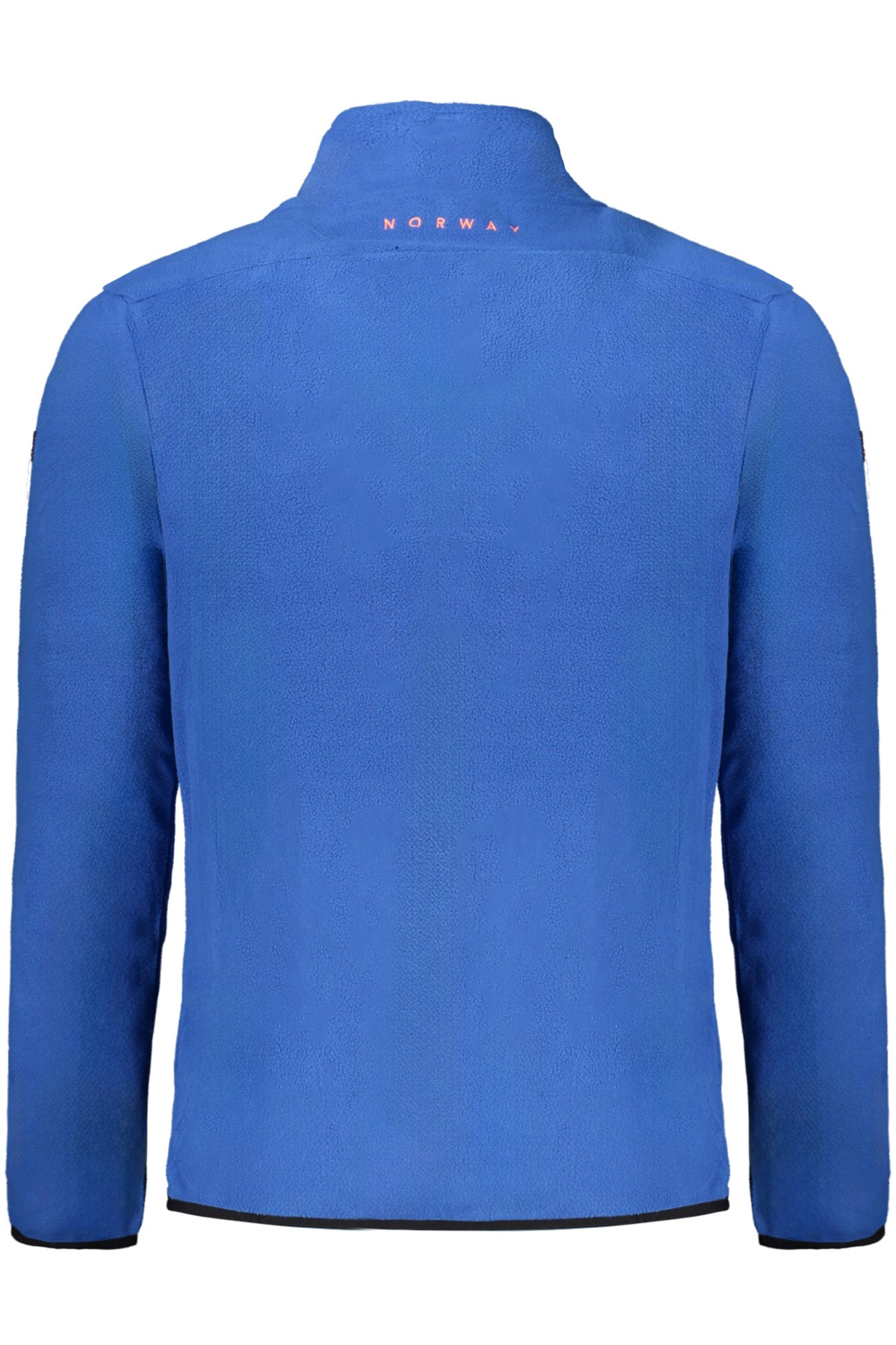 Men's blue zip-up sweatshirt