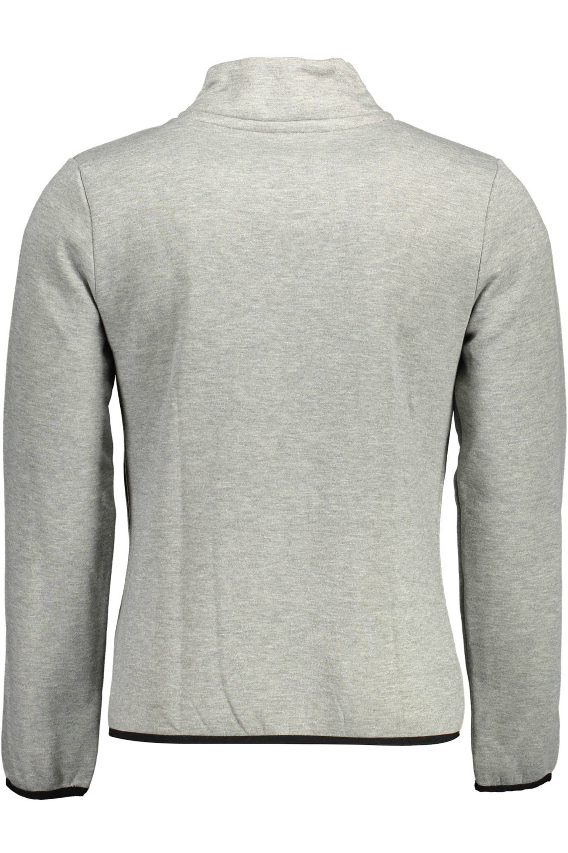 Men's gray zipped sweatshirt