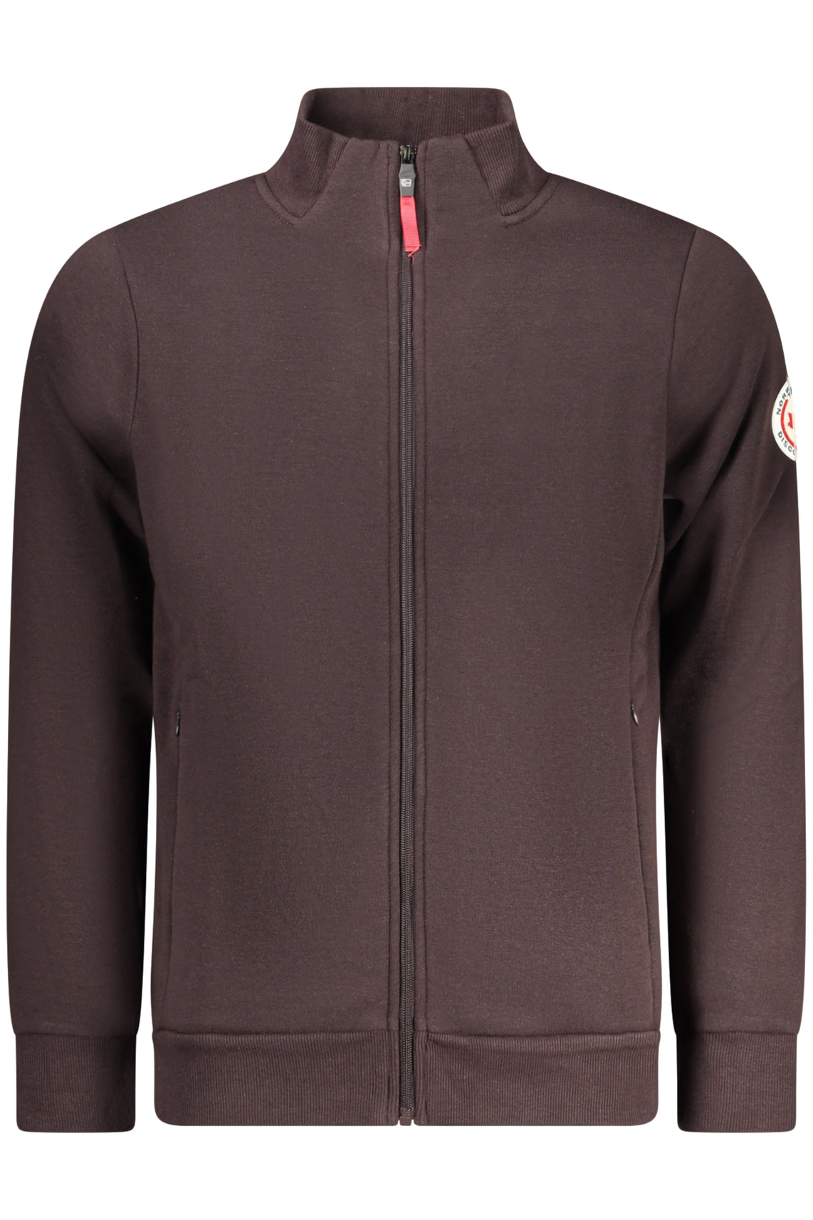 NORWAY 1963 NORWAY 1963 MEN'S BLUE ZIP-UP SWEATSHIRT - Marrone